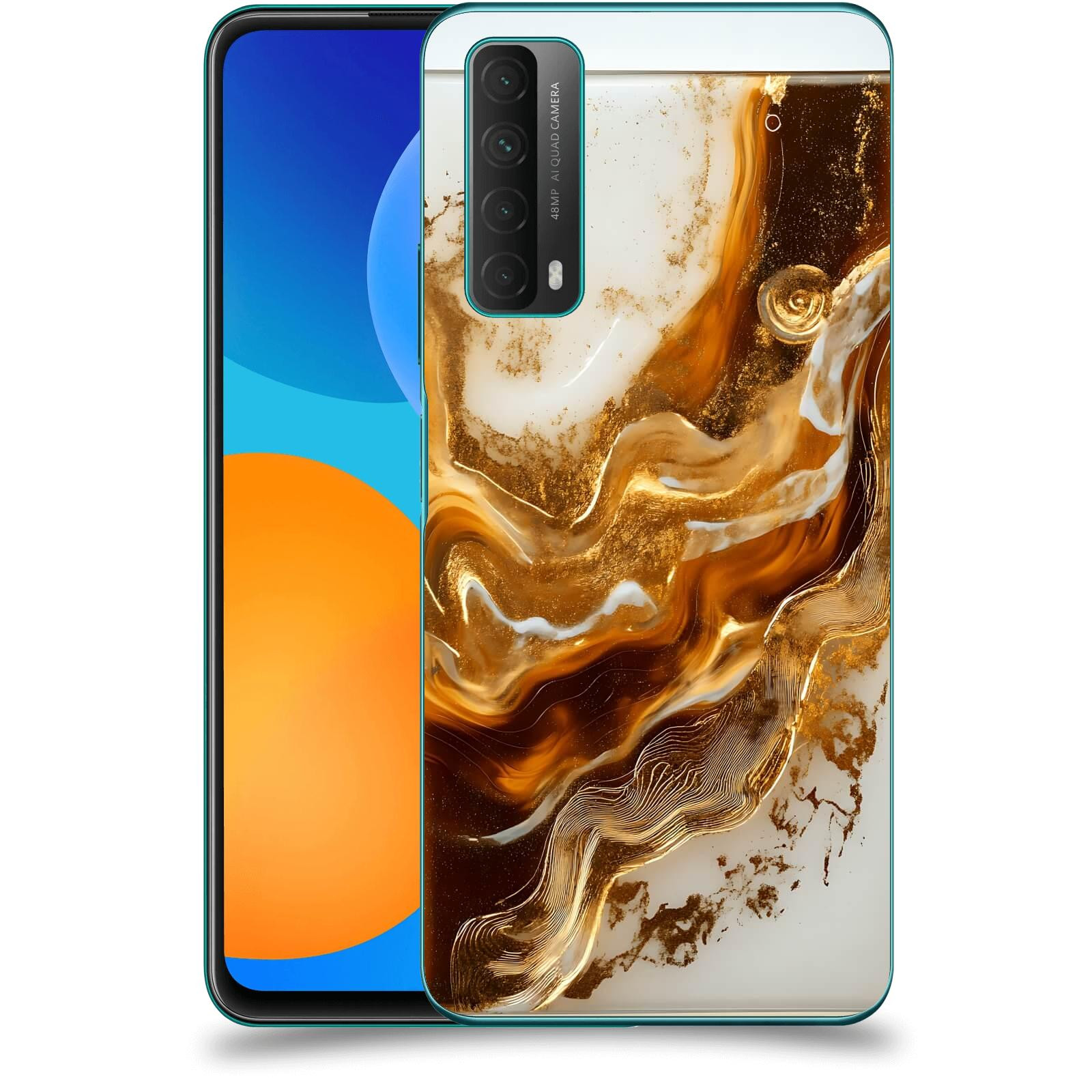 ACOVER Kryt na mobil Huawei P Smart 2021 - Amber I
