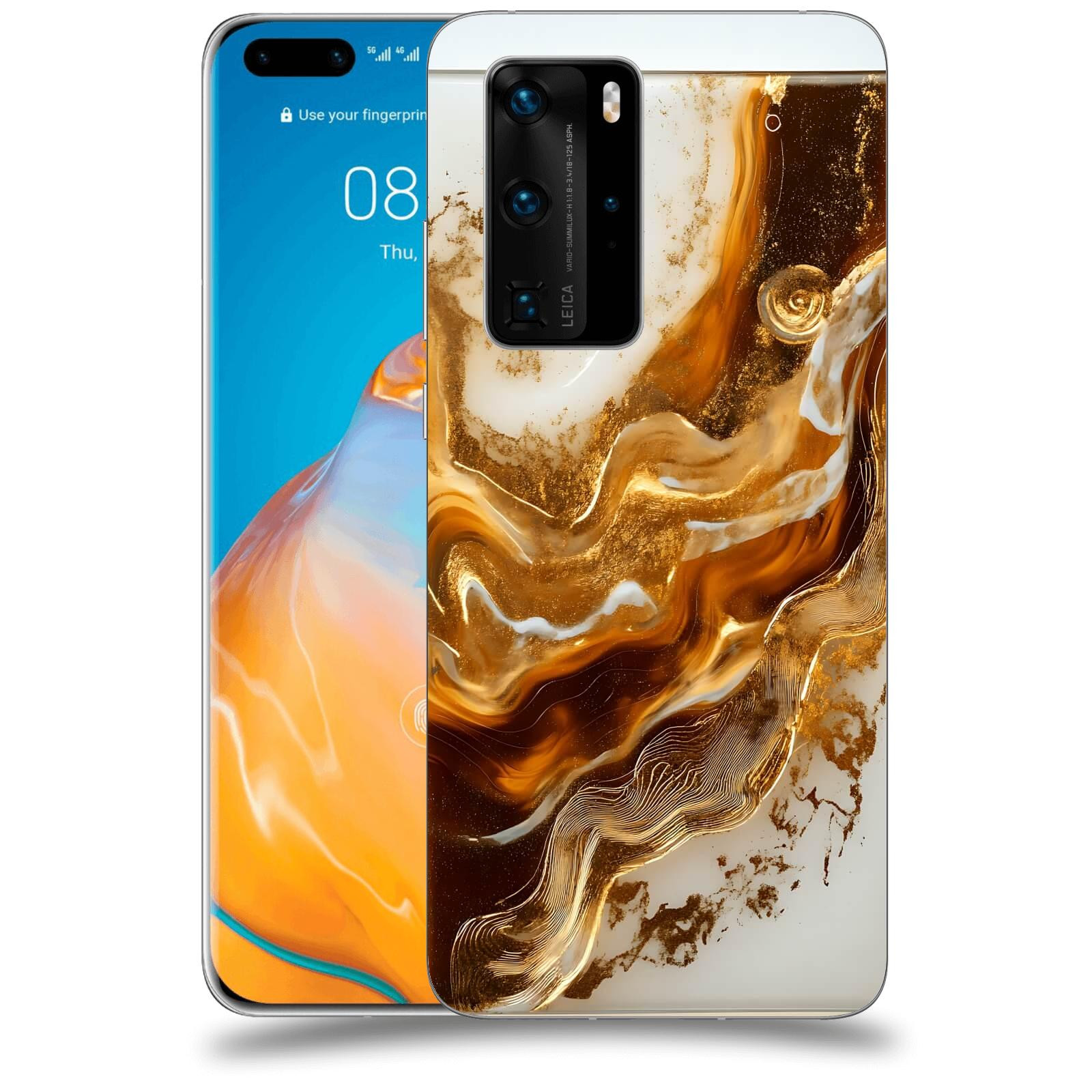 ACOVER Kryt na mobil Huawei P40 - Amber I