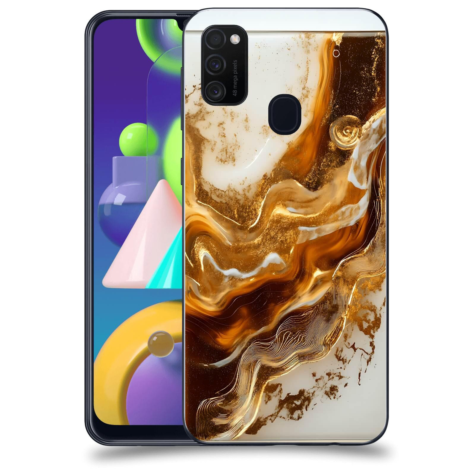 ACOVER Kryt na mobil Samsung Galaxy M21 M215F - Amber I