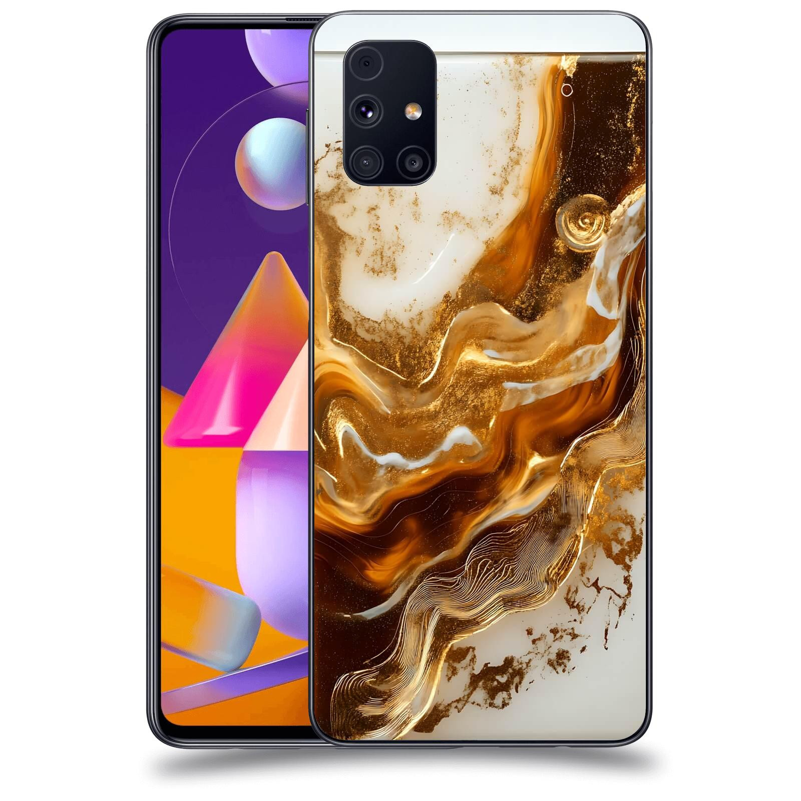 ACOVER Kryt na mobil Samsung Galaxy M31s - Amber I