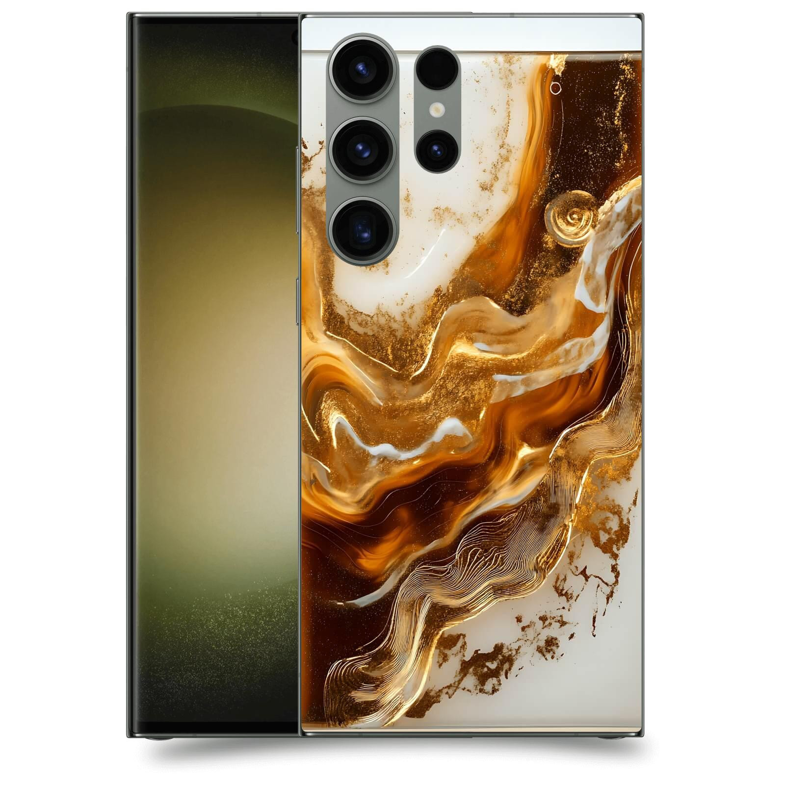 ACOVER Kryt na mobil Samsung Galaxy S23 Ultra 5G - Amber I