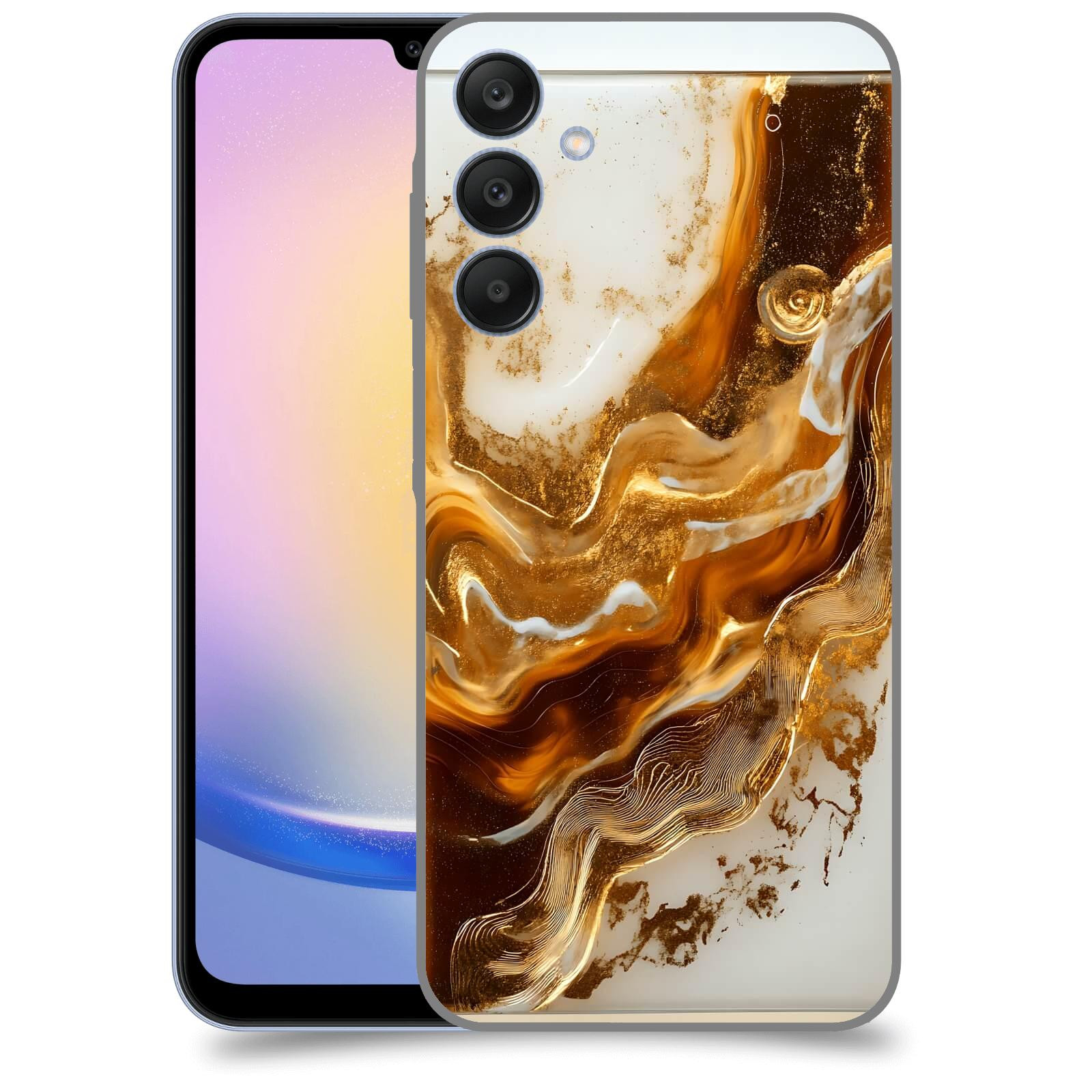ACOVER Kryt na mobil Samsung Galaxy A25 5G - Amber I