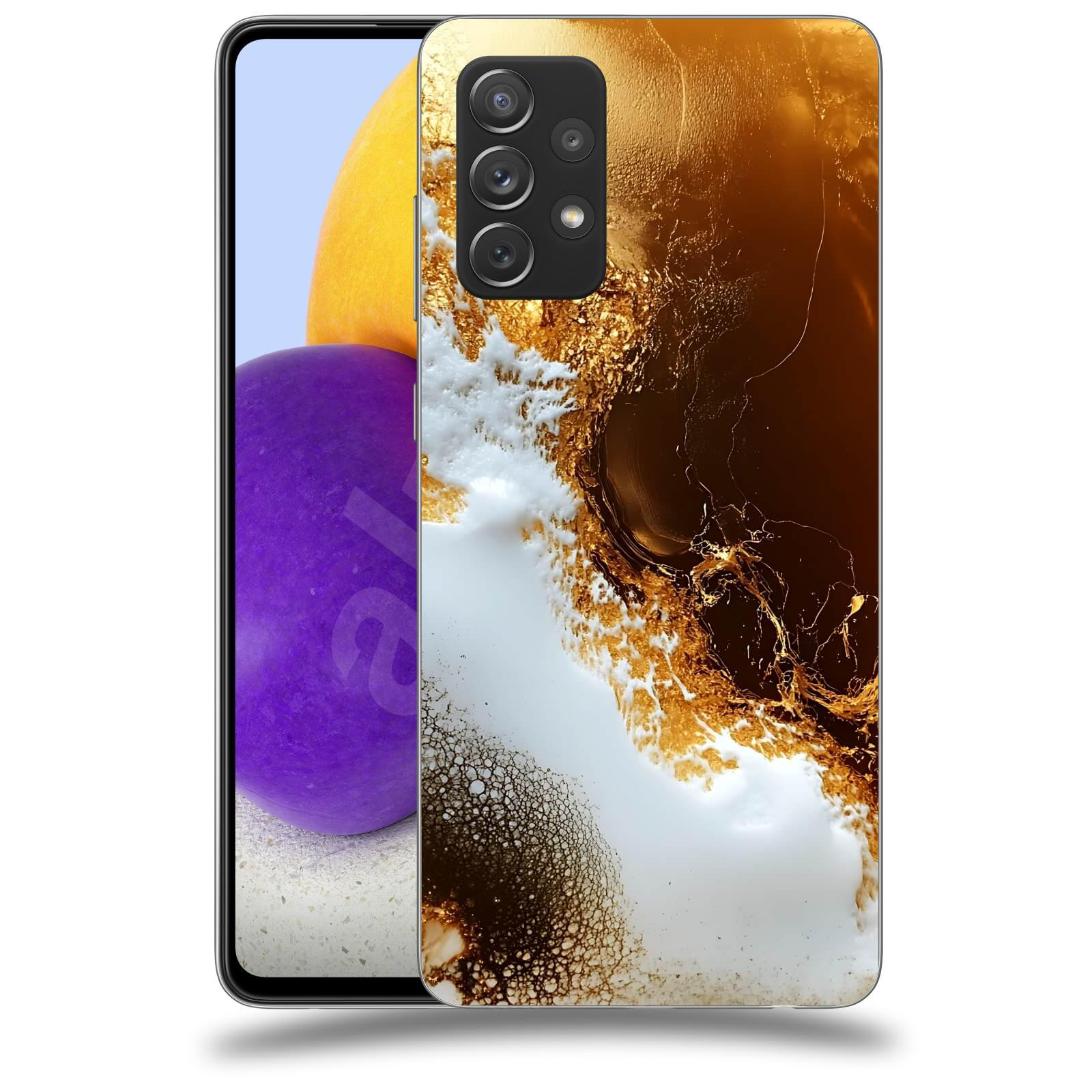 ACOVER Kryt na mobil Samsung Galaxy A73 5G - Amber II