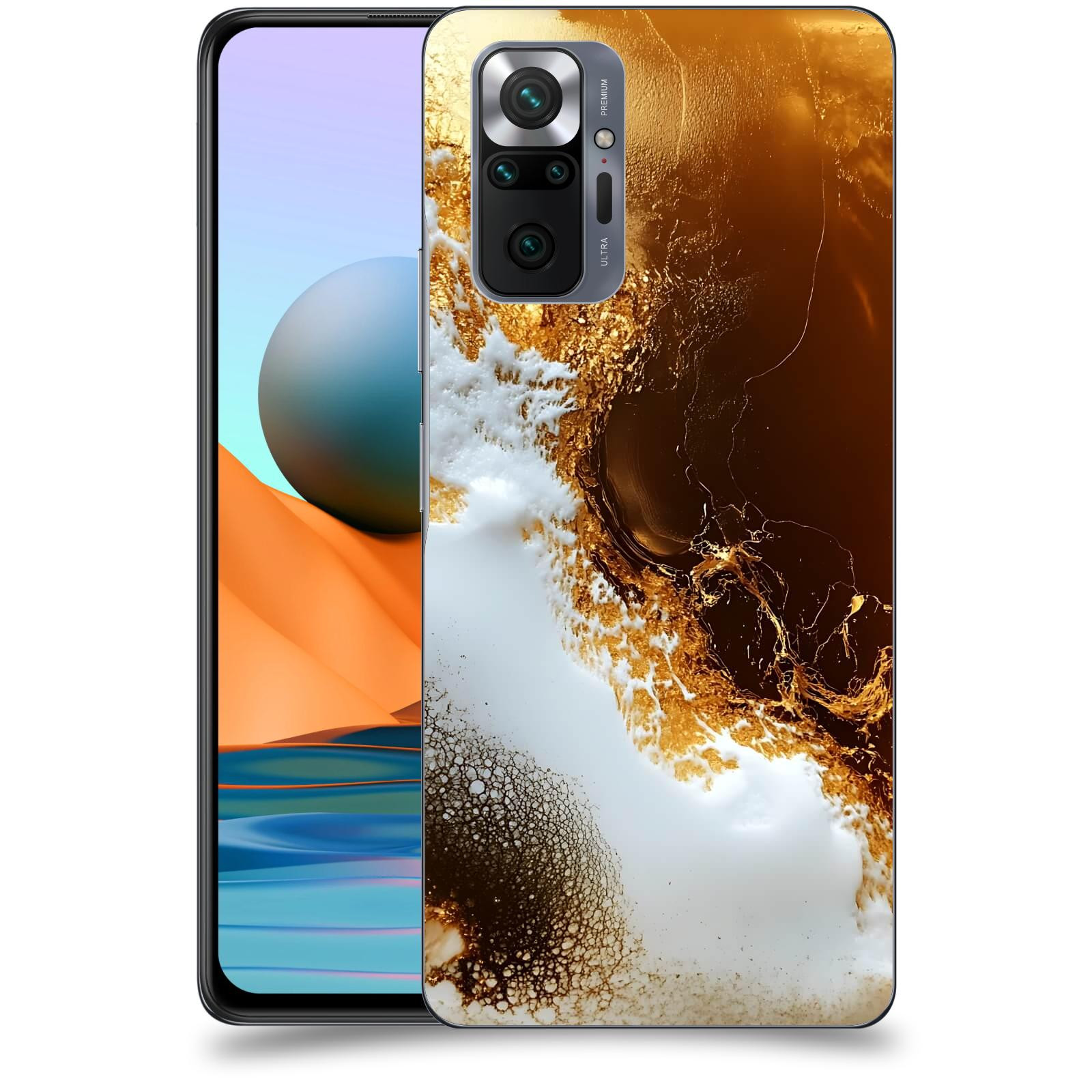 ACOVER Kryt na mobil Xiaomi Redmi Note 10 Pro - Amber II