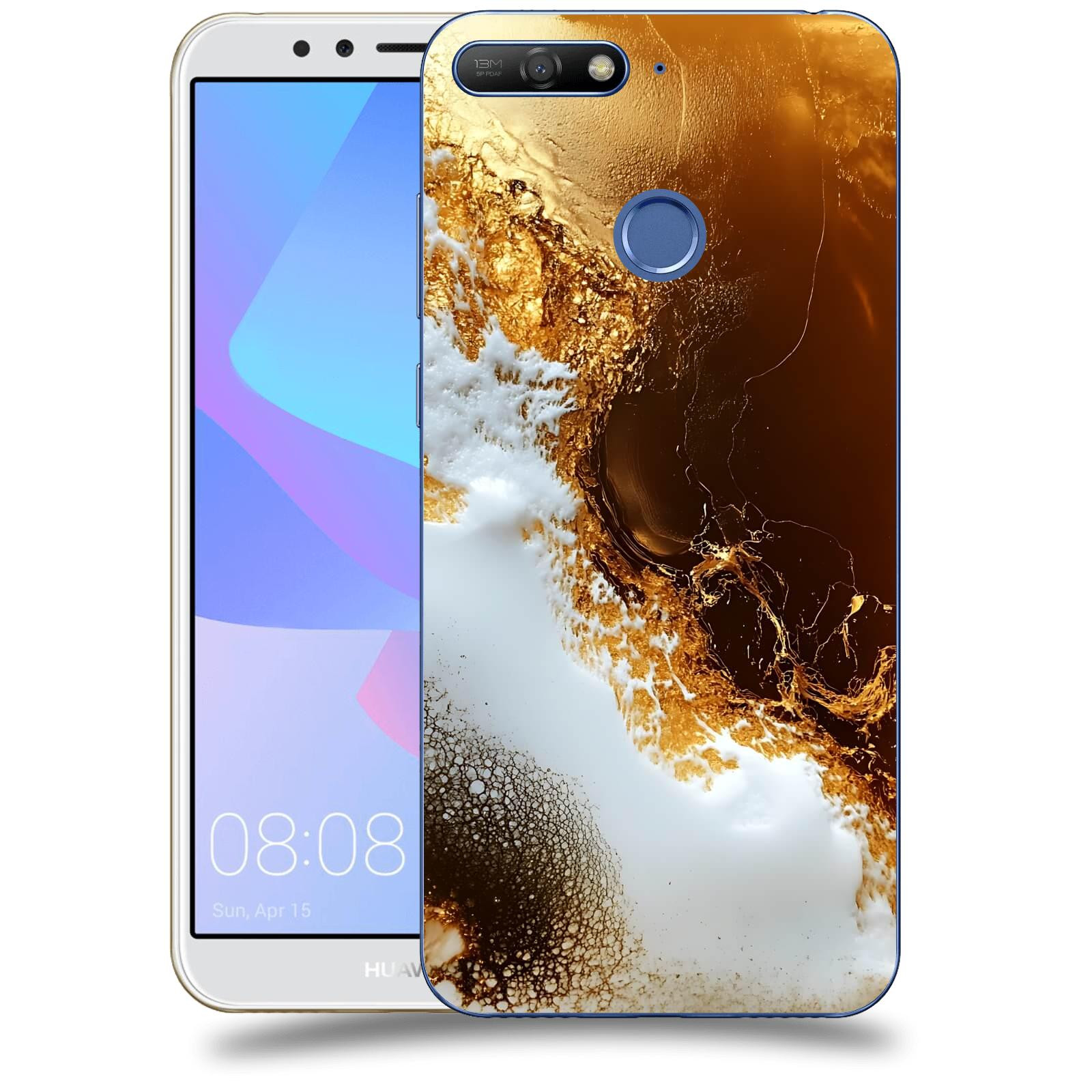 ACOVER Kryt na mobil Huawei Y6 Prime 2018 - Amber II