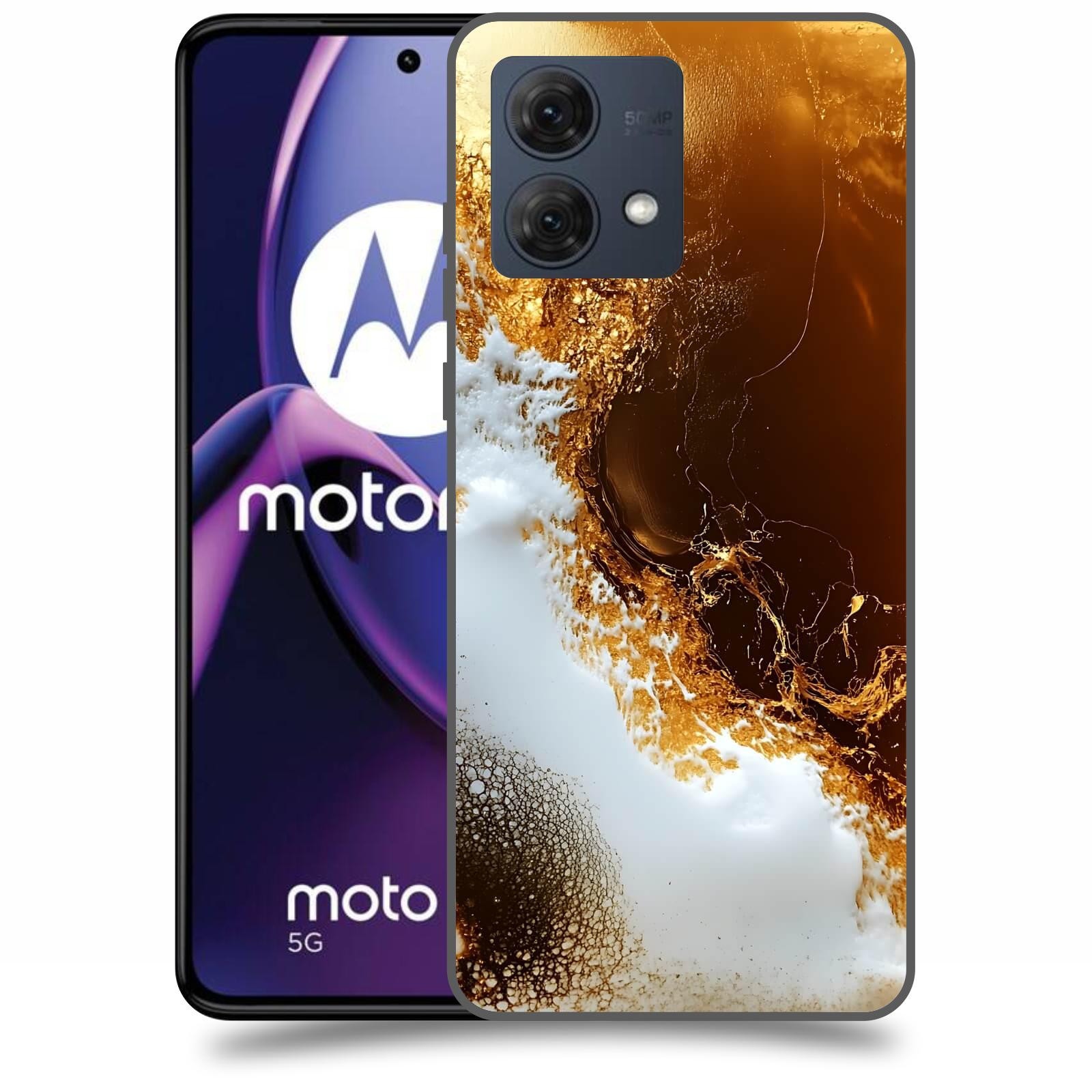 ACOVER Kryt na mobil Motorola Moto G84 5G - Amber II