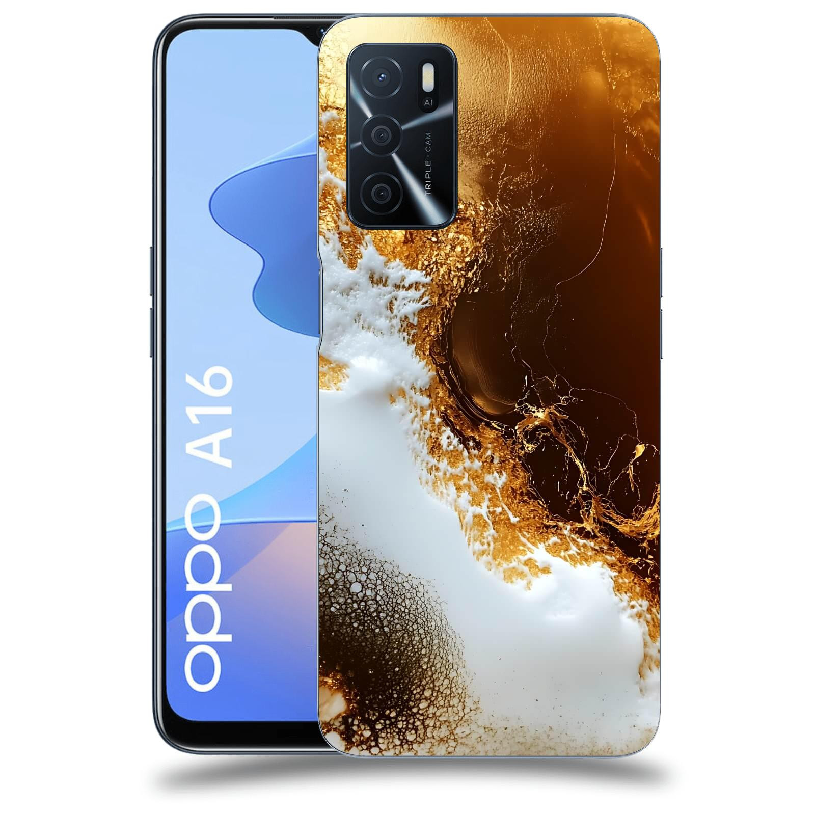 ACOVER Kryt na mobil OPPO A16 - Amber II