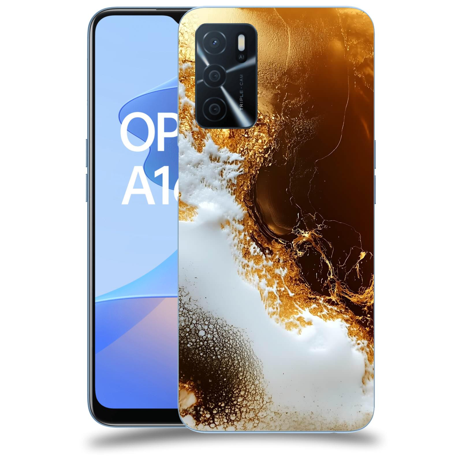 ACOVER Kryt na mobil OPPO A16s - Amber II
