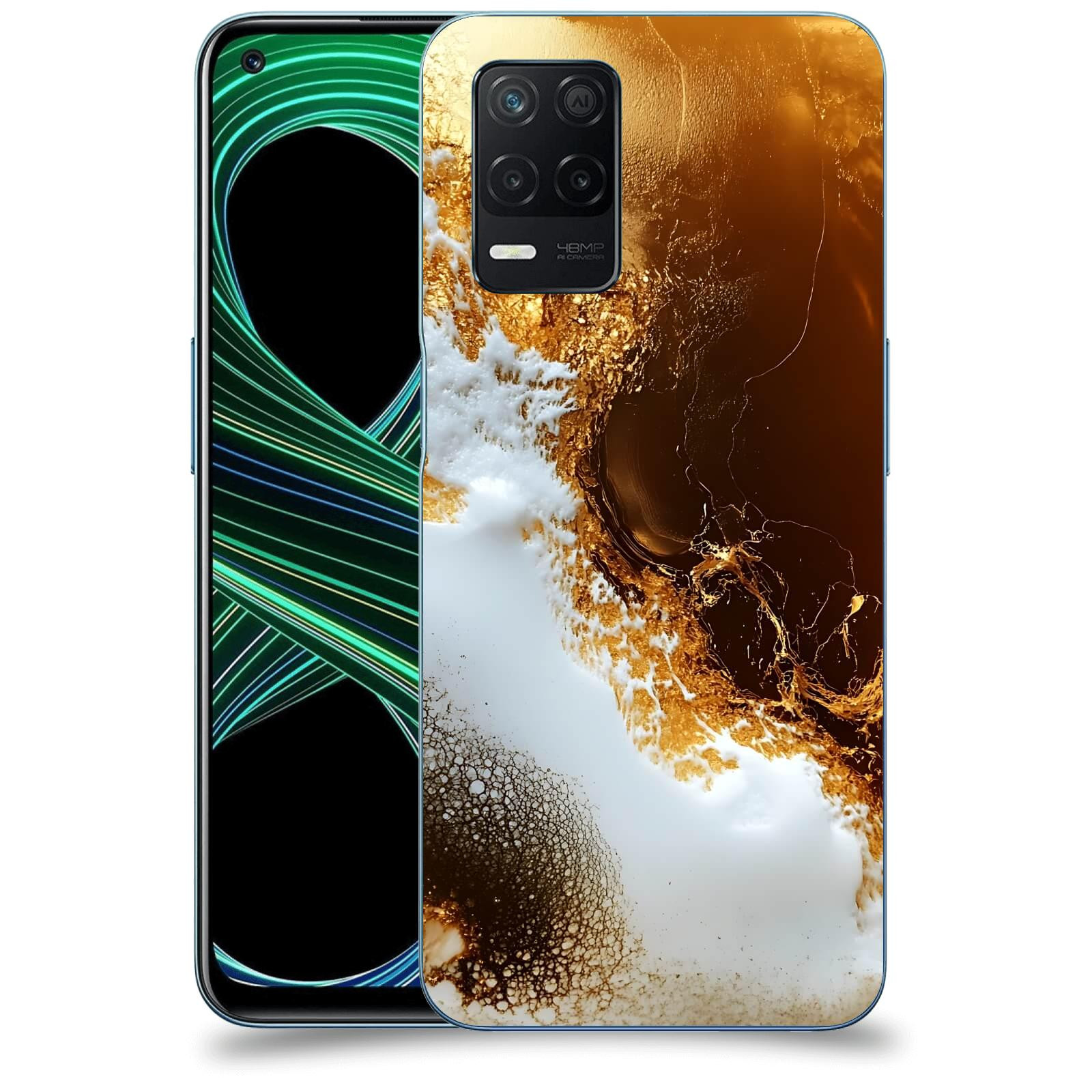 ACOVER Kryt na mobil Realme 8 5G - Amber II