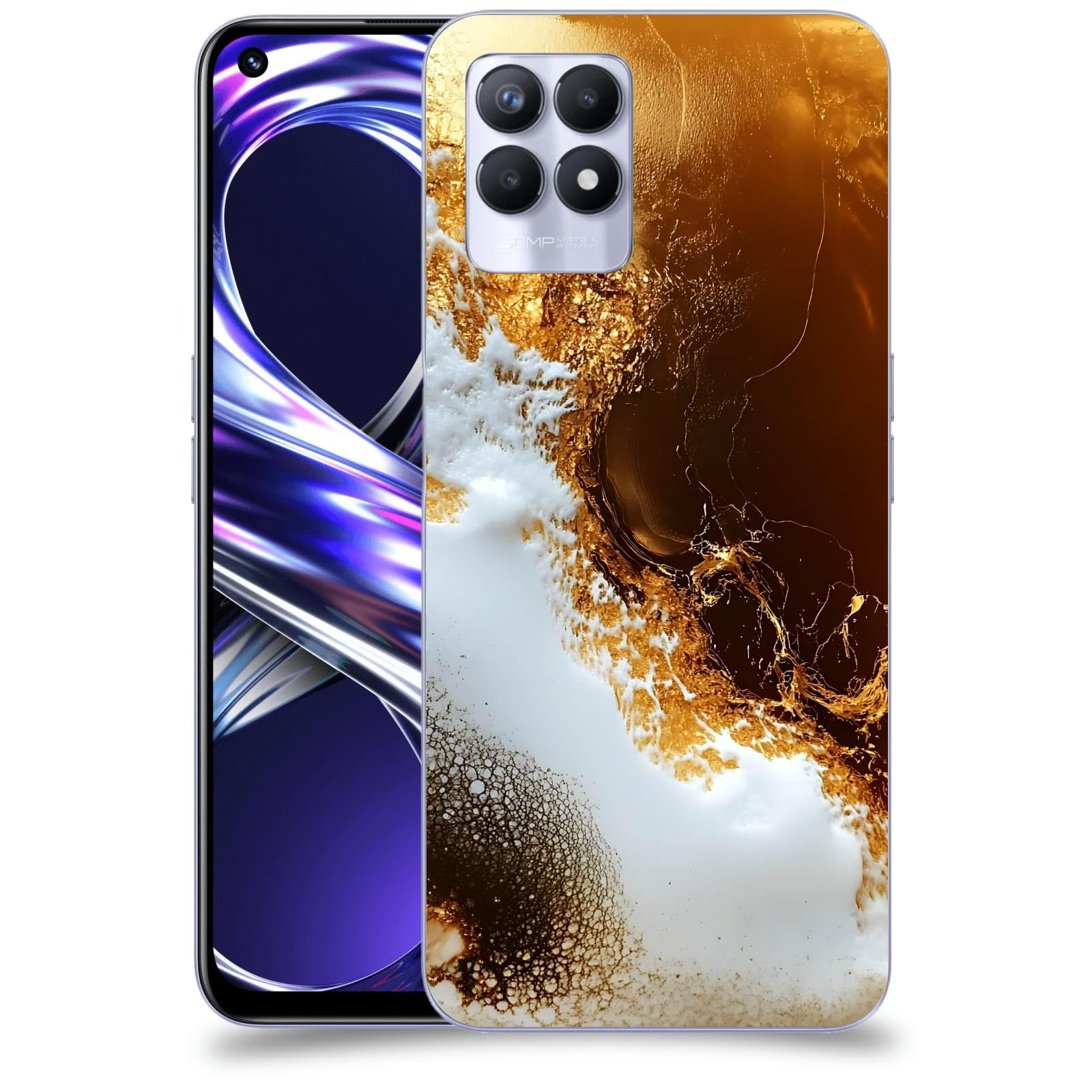 ACOVER Kryt na mobil Realme 8i - Amber II