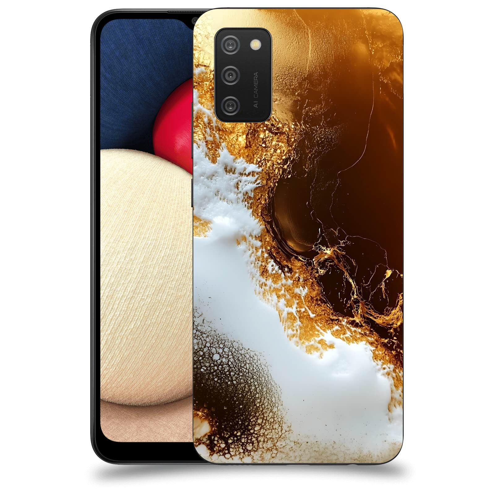 ACOVER Kryt na mobil Samsung Galaxy A02s A025G - Amber II