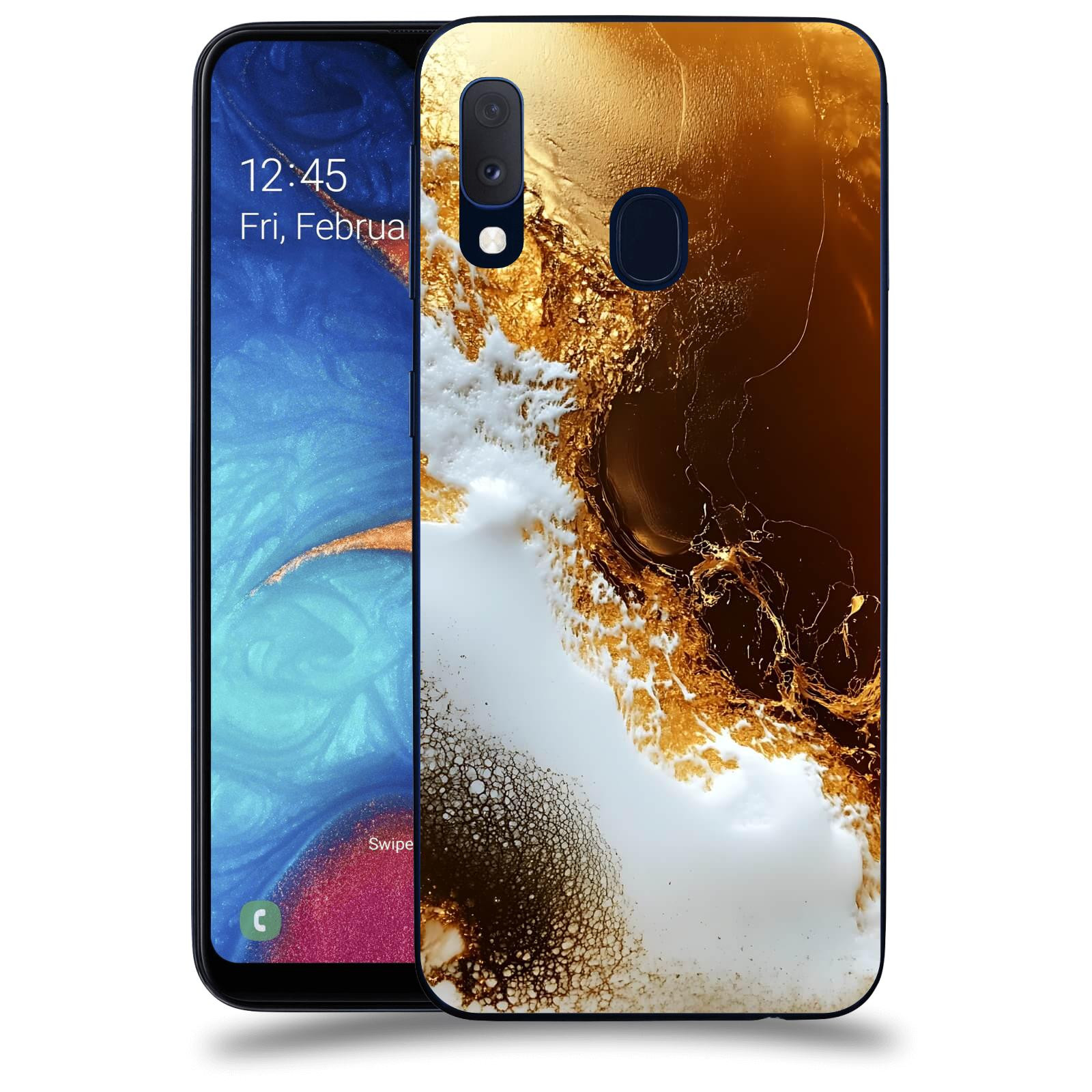 ACOVER Kryt na mobil Samsung Galaxy A20e A202F - Amber II