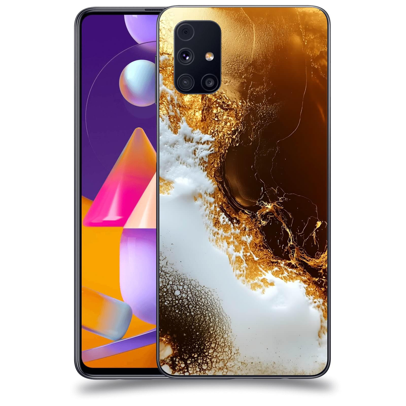 ACOVER Kryt na mobil Samsung Galaxy M31s - Amber II