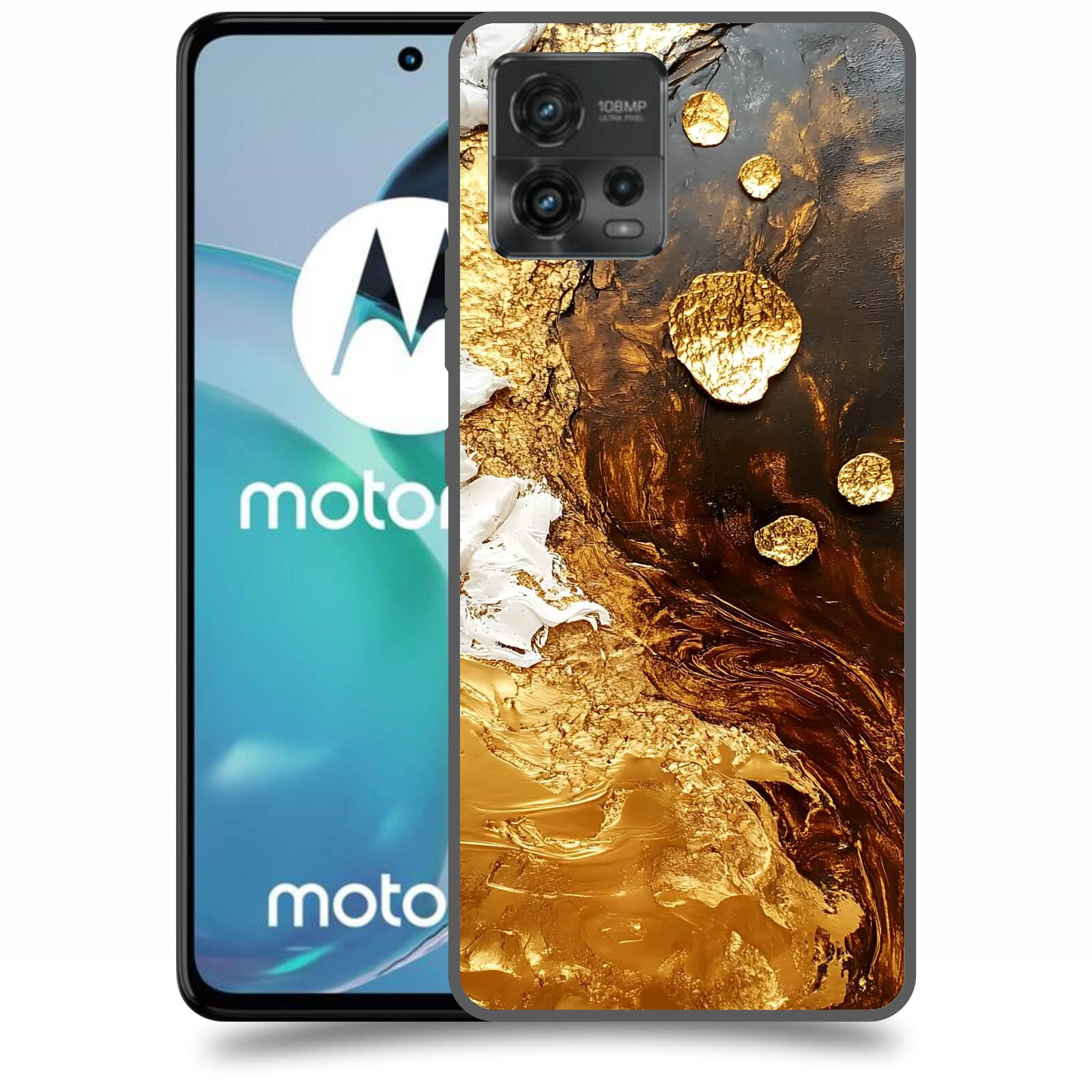 ACOVER Kryt na mobil Motorola Moto G72 - Amber III