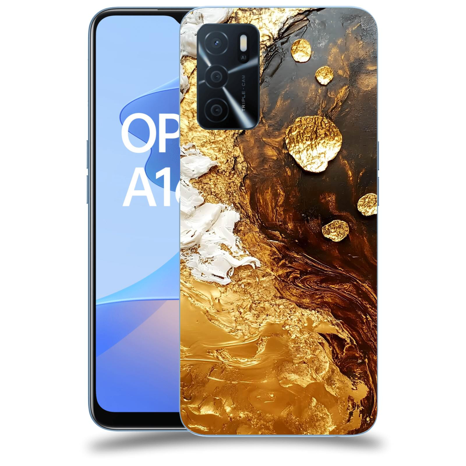 ACOVER Kryt na mobil OPPO A16s - Amber III
