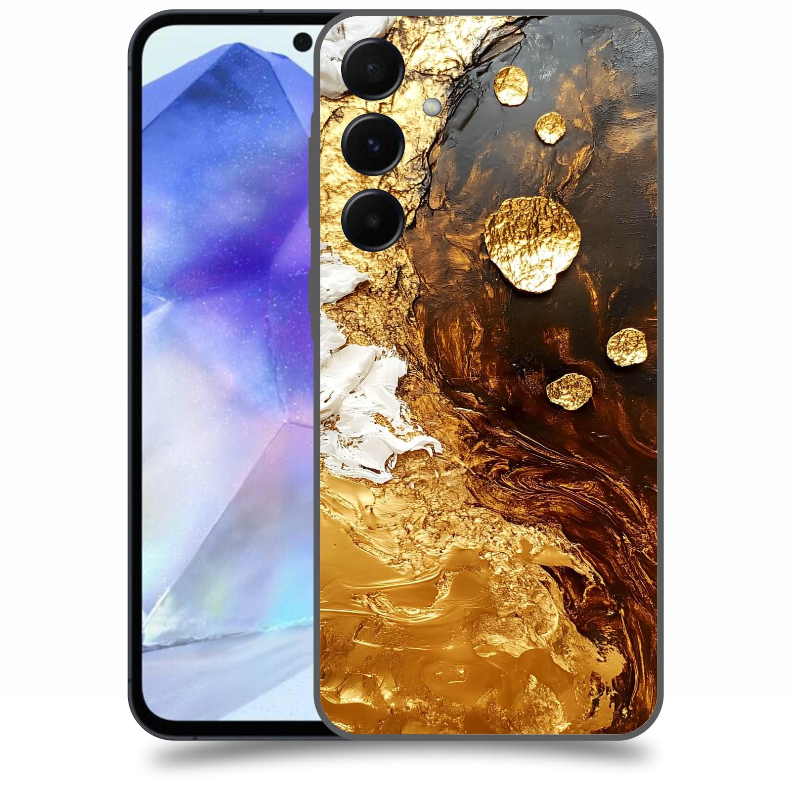 ACOVER Kryt na mobil Samsung Galaxy A55 5G - Amber III