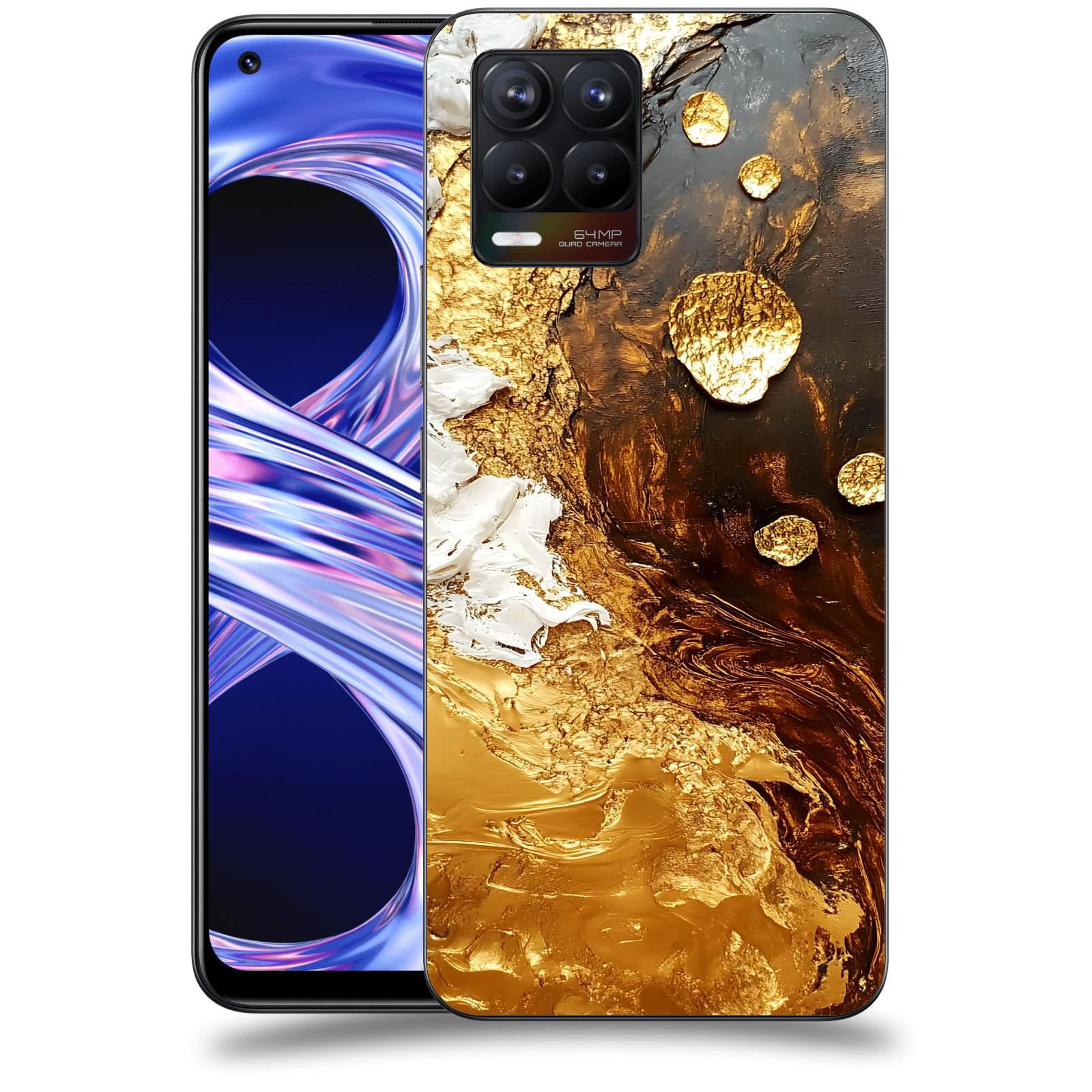 ACOVER Kryt na mobil Realme 8 - Amber III