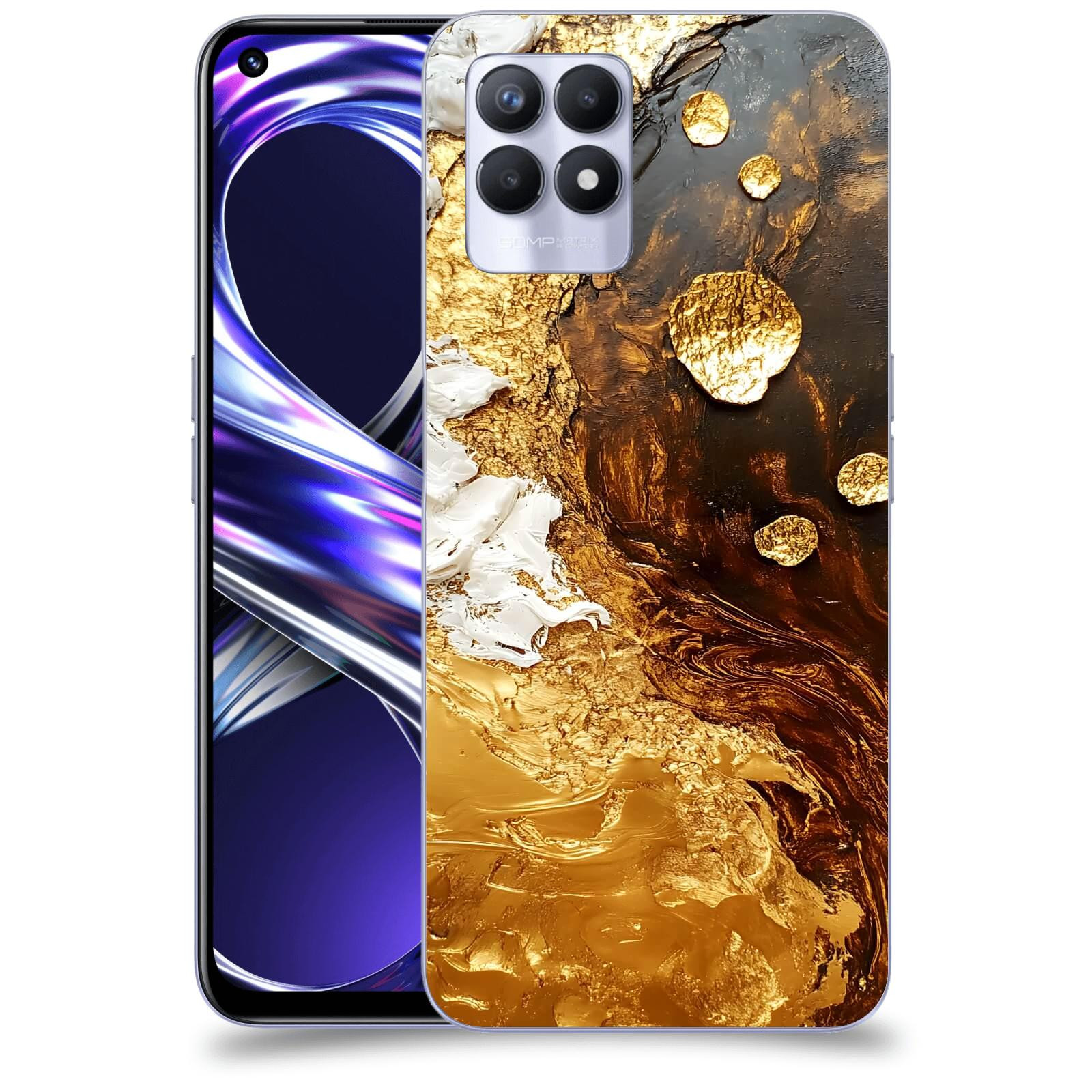 ACOVER Kryt na mobil Realme 8i - Amber III