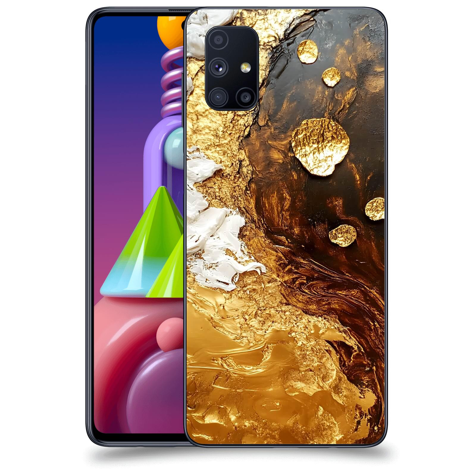 ACOVER Kryt na mobil Samsung Galaxy M51 M515F - Amber III