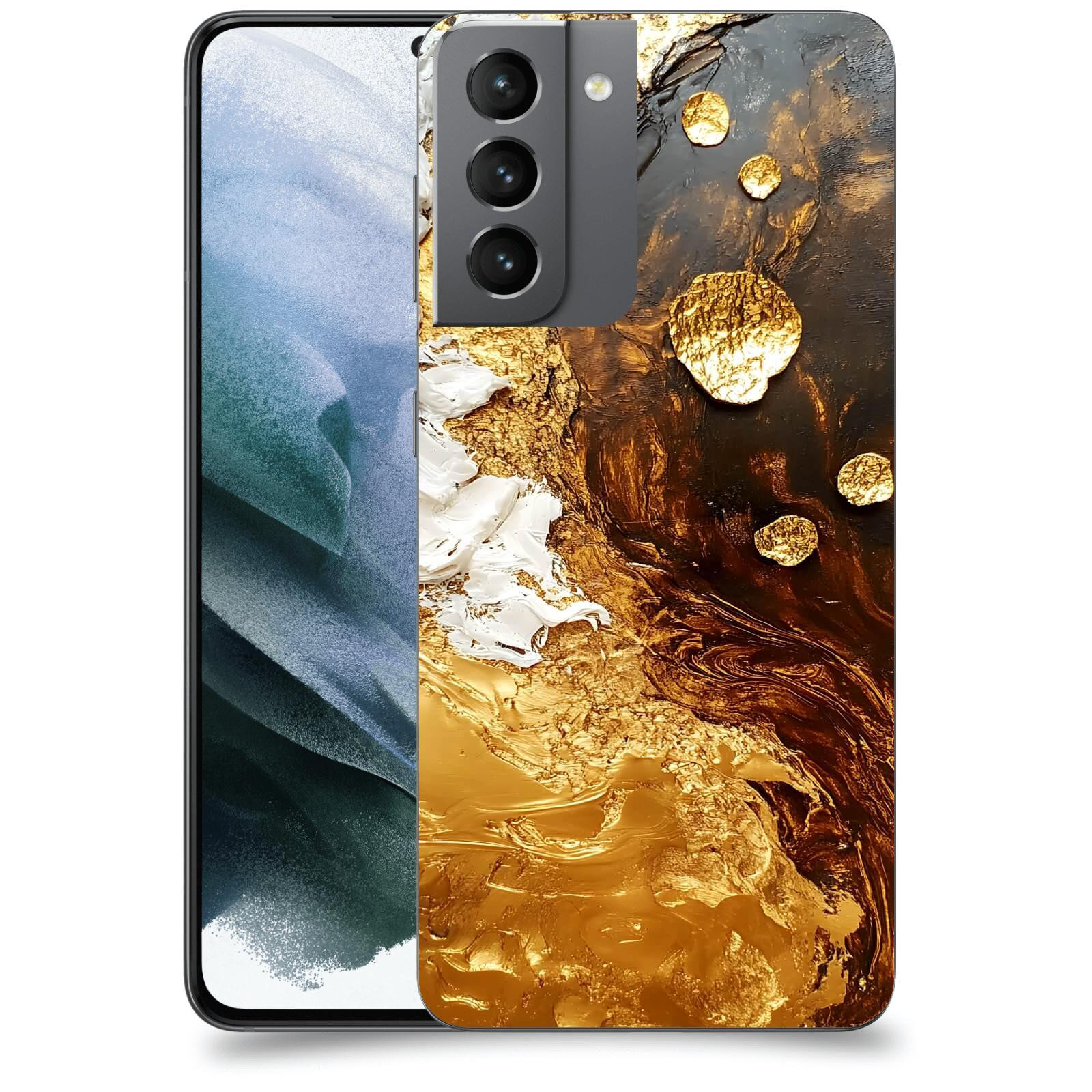 ACOVER Kryt na mobil Samsung Galaxy S21 G991B - Amber III