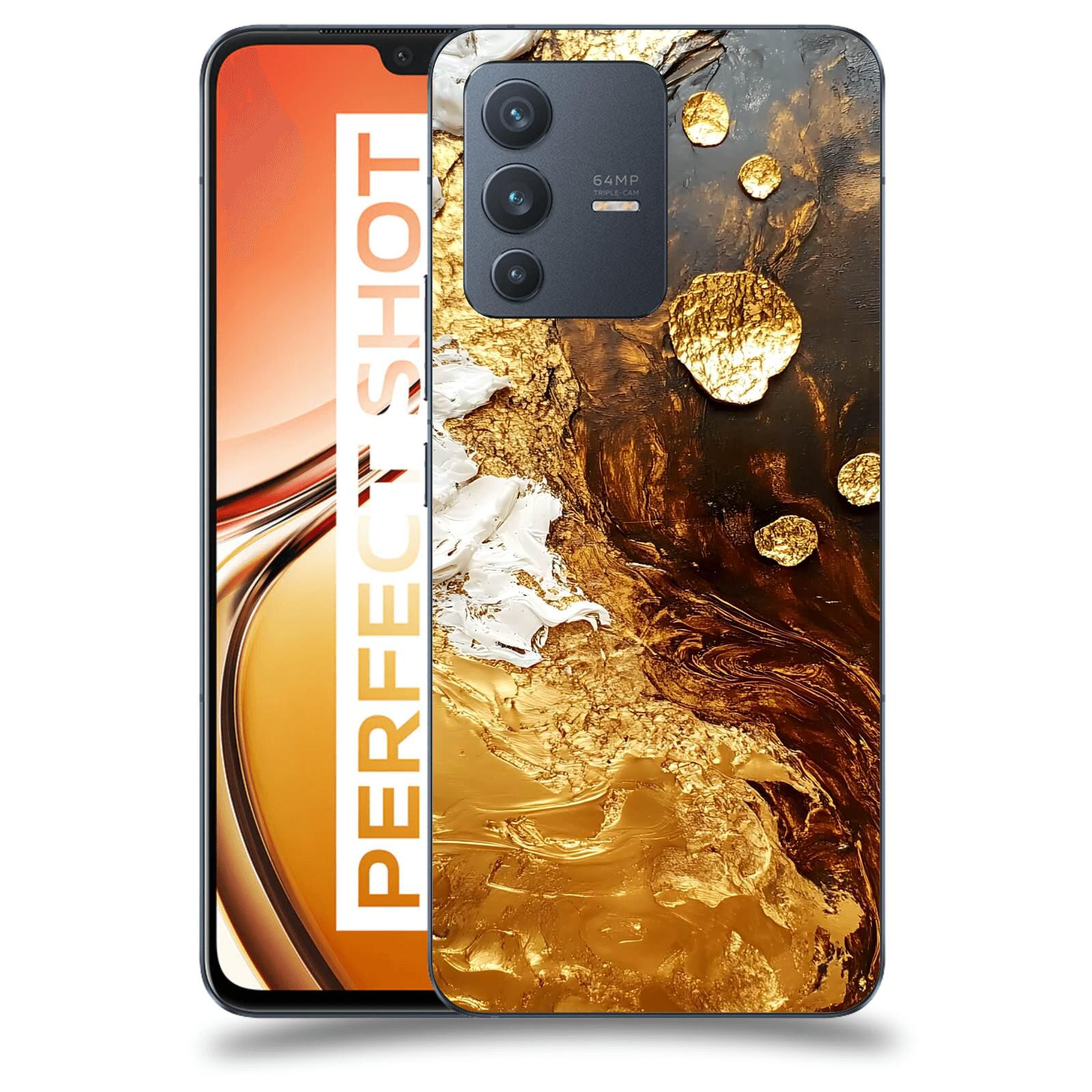 ACOVER Kryt na mobil Vivo V23 5G - Amber III