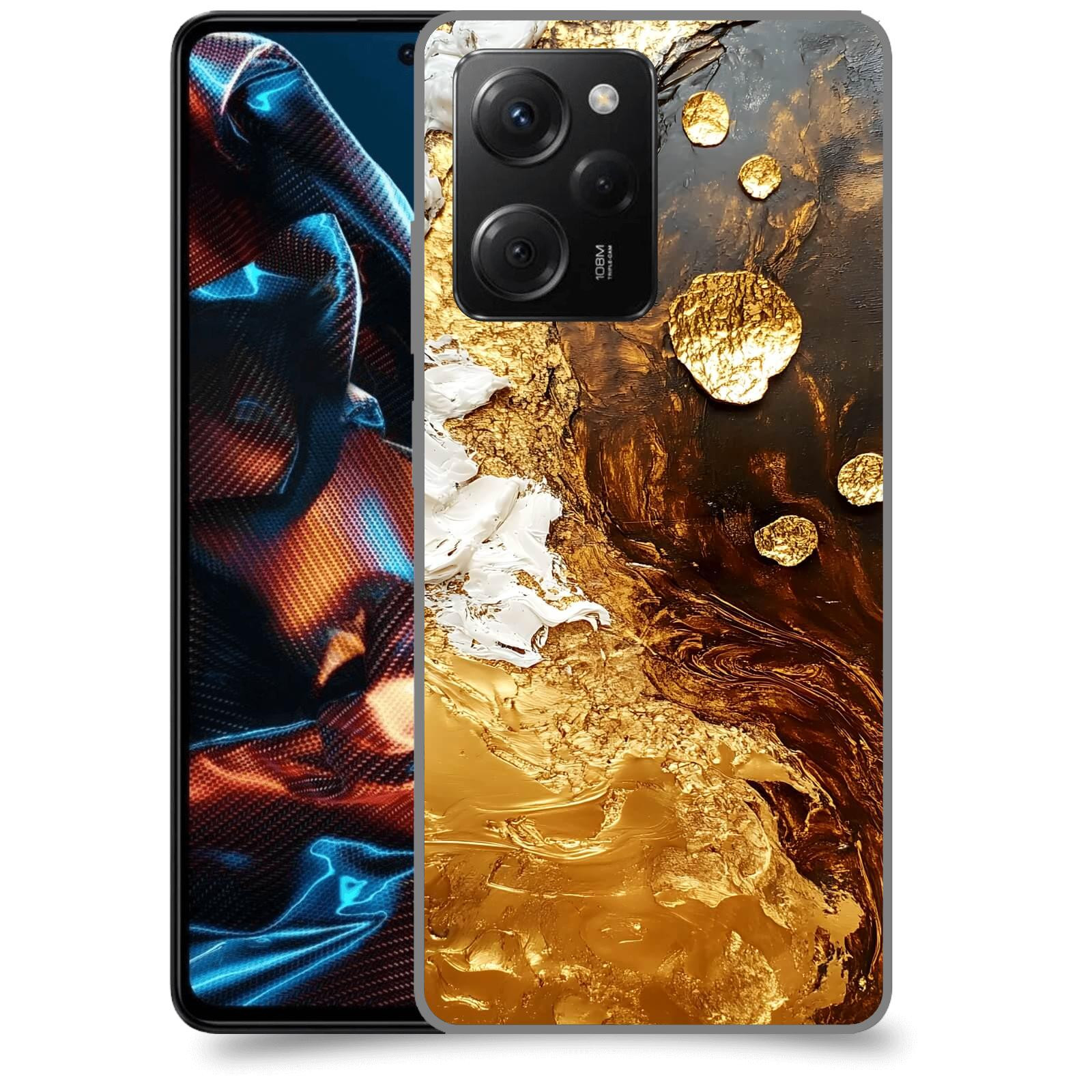 ACOVER Kryt na mobil Xiaomi Poco X5 Pro - Amber III