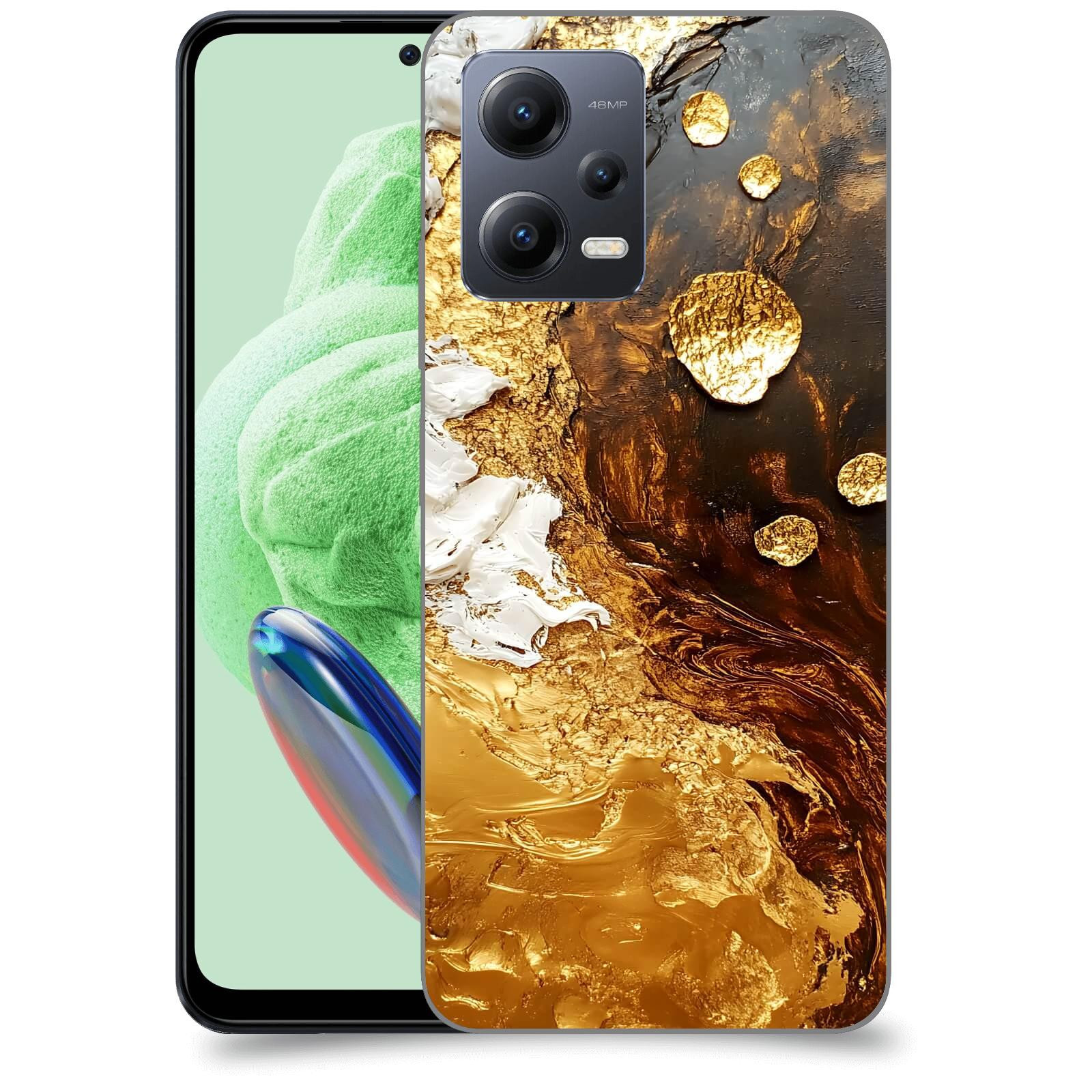 ACOVER Kryt na mobil Xiaomi Redmi Note 12 5G - Amber III
