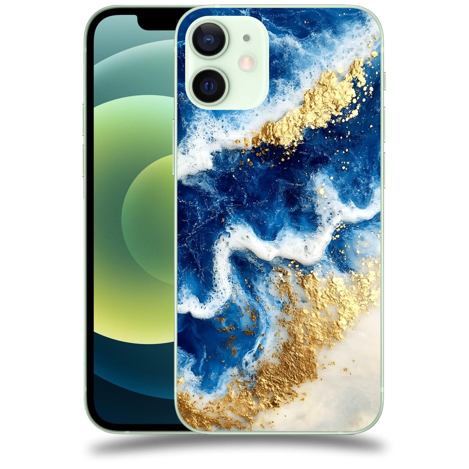 ACOVER Kryt na mobil Apple iPhone 12 mini - Ocean Waves I