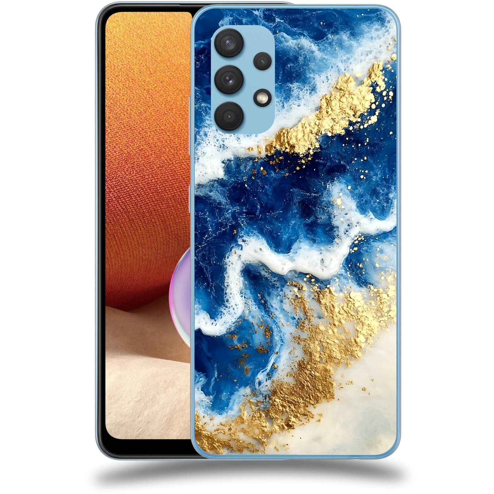 ACOVER Kryt na mobil Samsung Galaxy A32 4G SM-A325F - Ocean Waves I