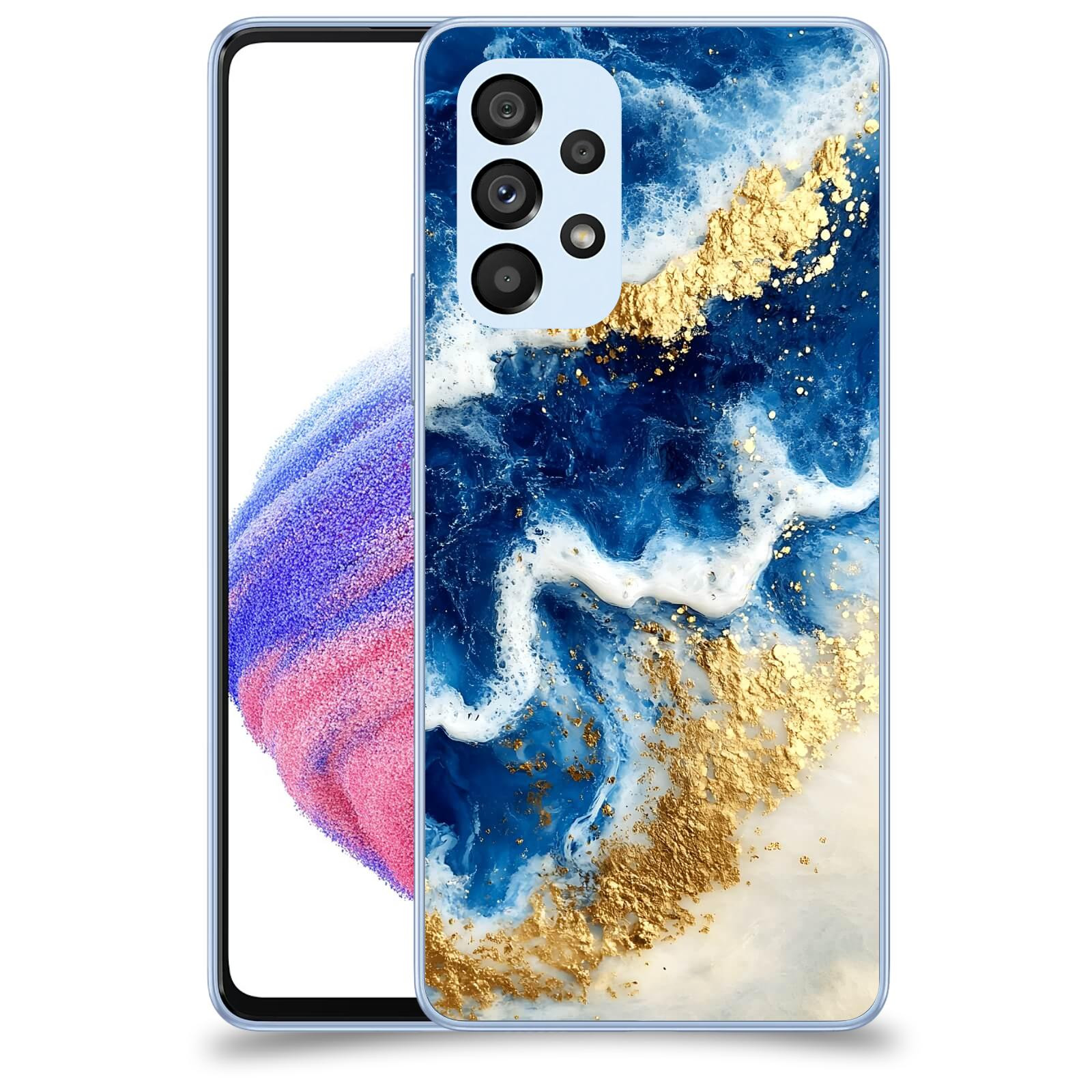ACOVER Kryt na mobil Samsung Galaxy A32 5G A326B - Ocean Waves I