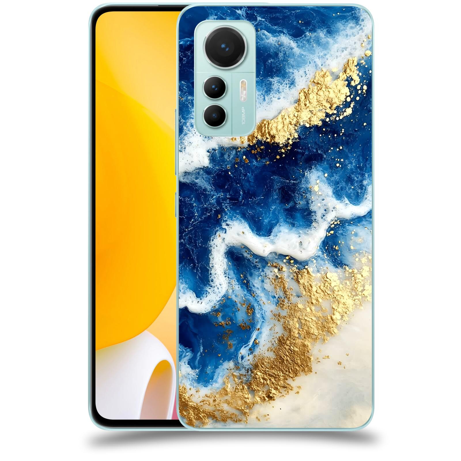 ACOVER Kryt na mobil Xiaomi 12 Lite - Ocean Waves I