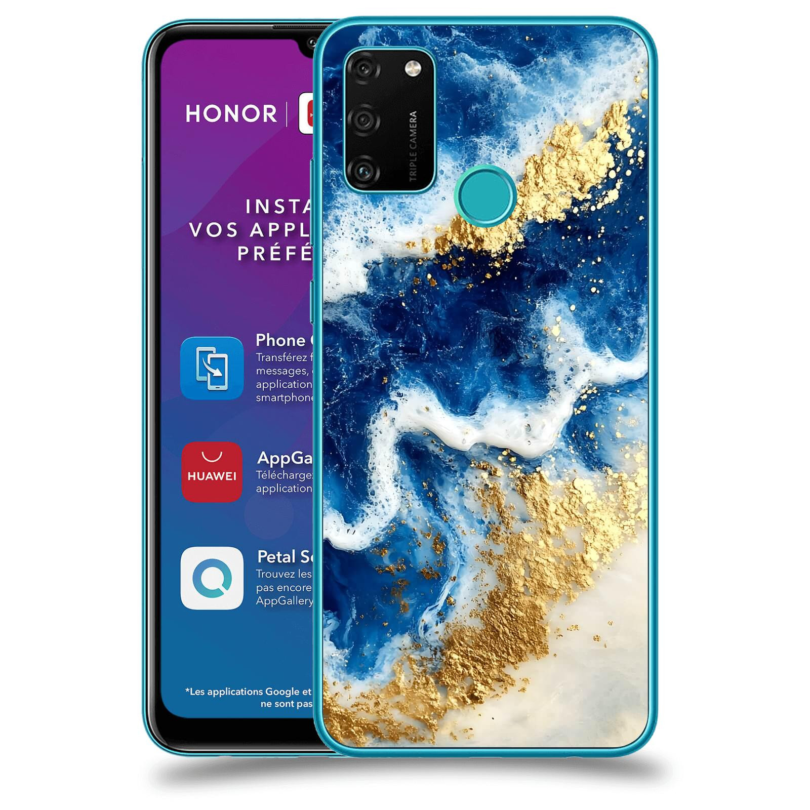 ACOVER Kryt na mobil Honor 9A - Ocean Waves I