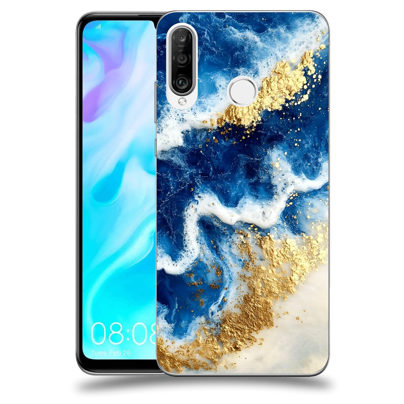 ACOVER Kryt na mobil Huawei P30 Lite - Ocean Waves I