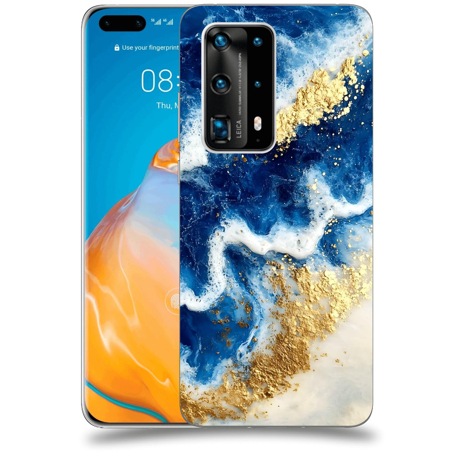 ACOVER Kryt na mobil Huawei P40 Pro - Ocean Waves I