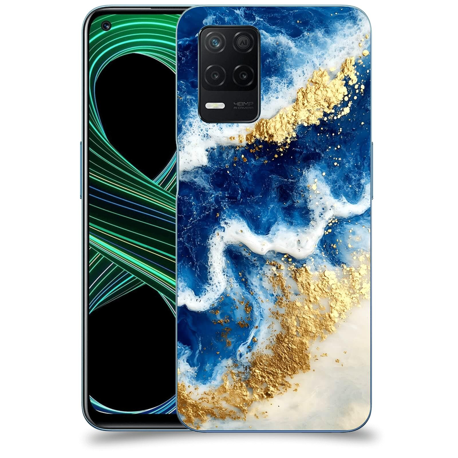 ACOVER Kryt na mobil Realme 8 5G - Ocean Waves I