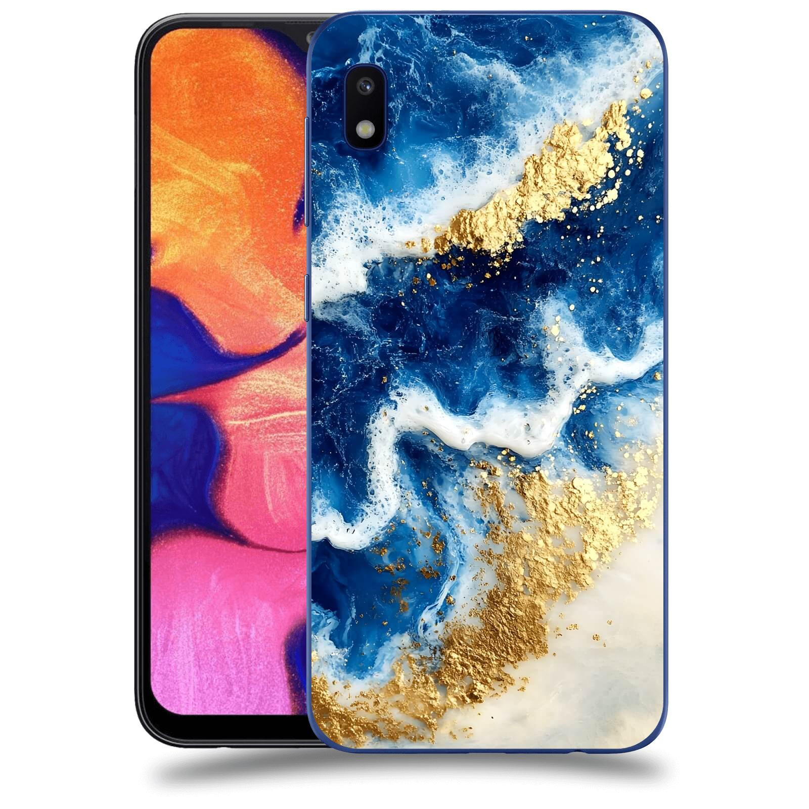 ACOVER Kryt na mobil Samsung Galaxy A10 A105F - Ocean Waves I