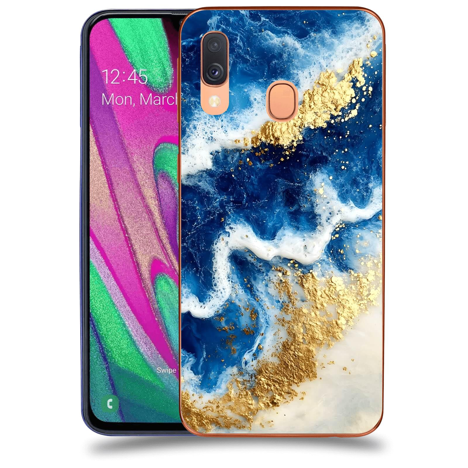 ACOVER Kryt na mobil Samsung Galaxy A40 A405F - Ocean Waves I