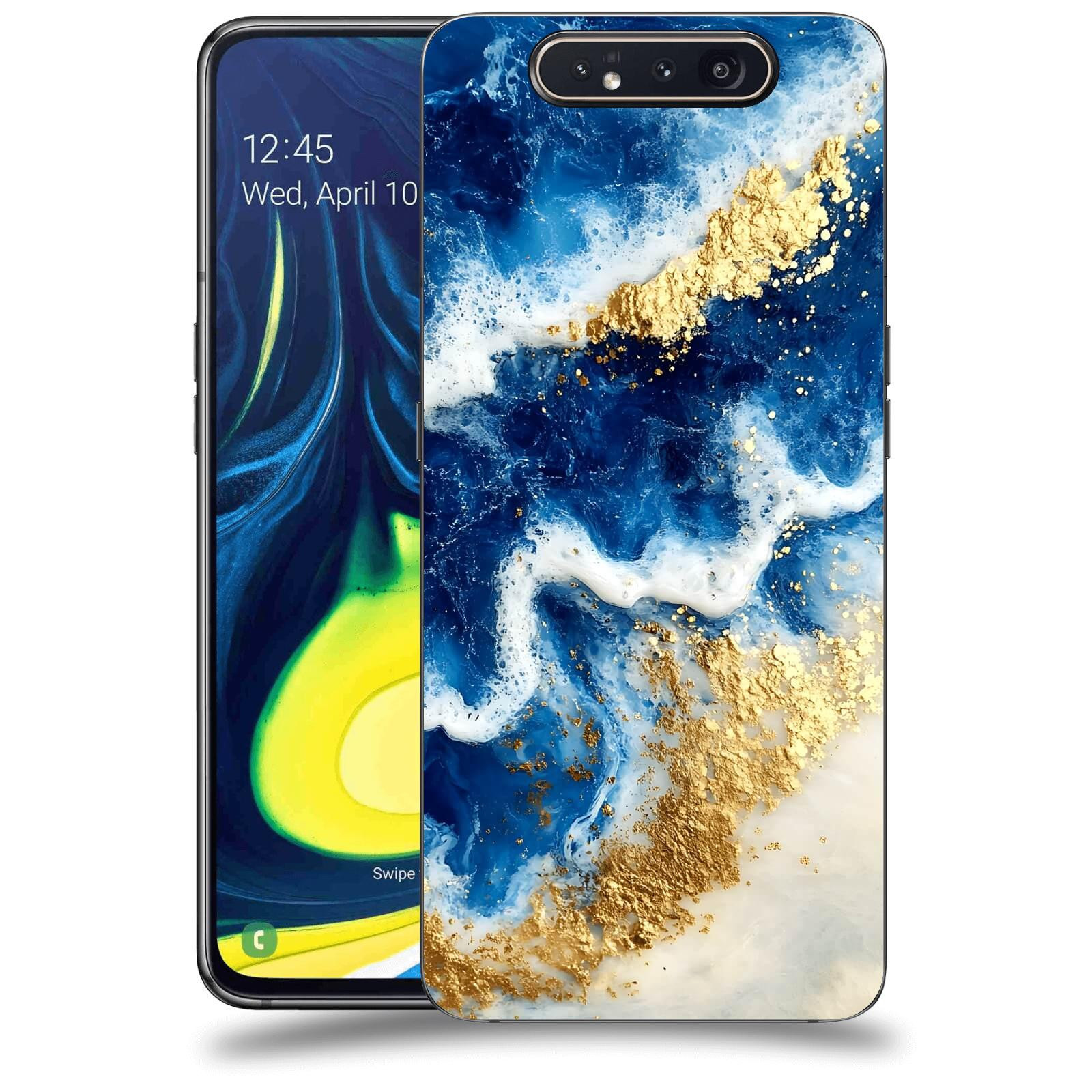 ACOVER Kryt na mobil Samsung Galaxy A80 A805F - Ocean Waves I