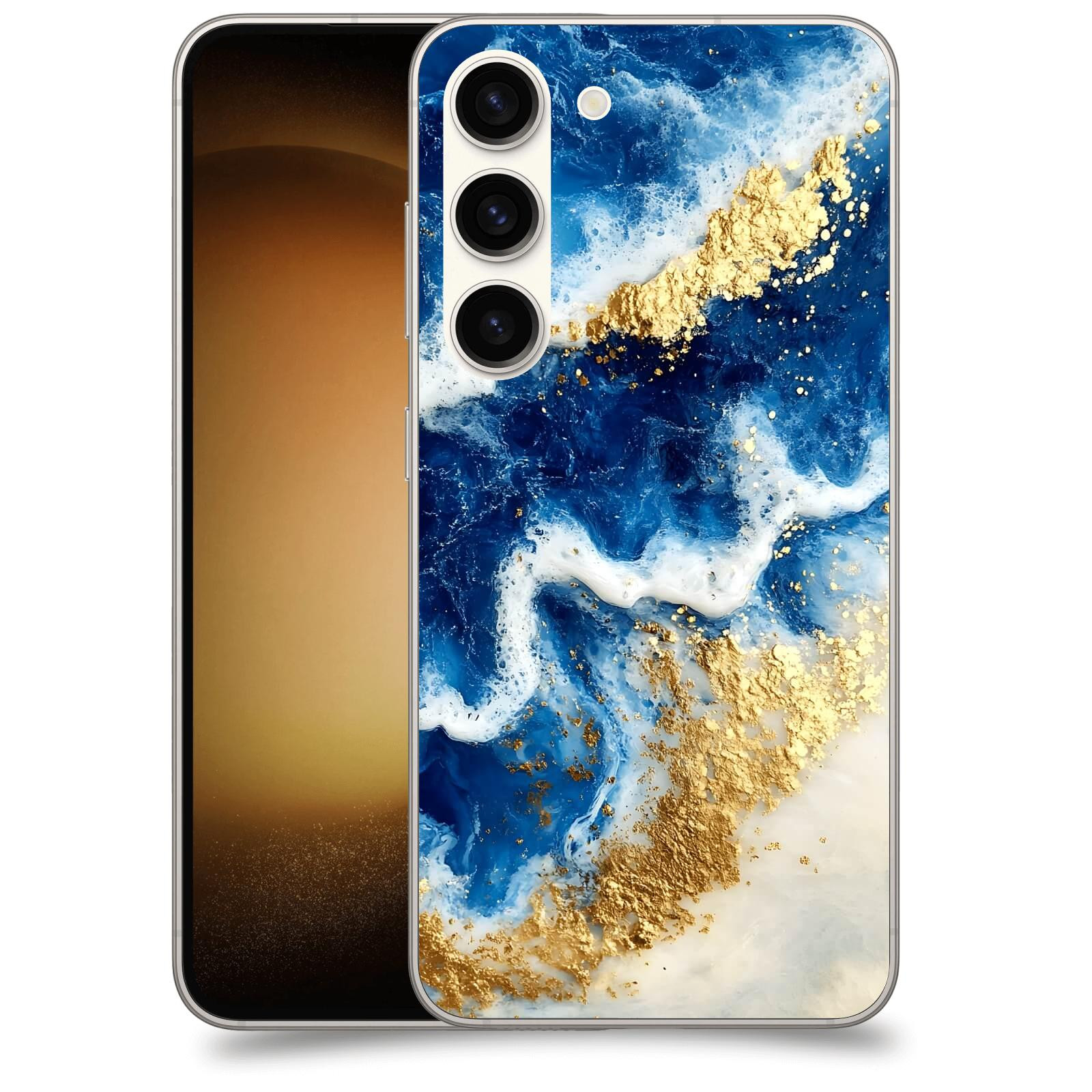 ACOVER Kryt na mobil Samsung Galaxy S23 5G - Ocean Waves I