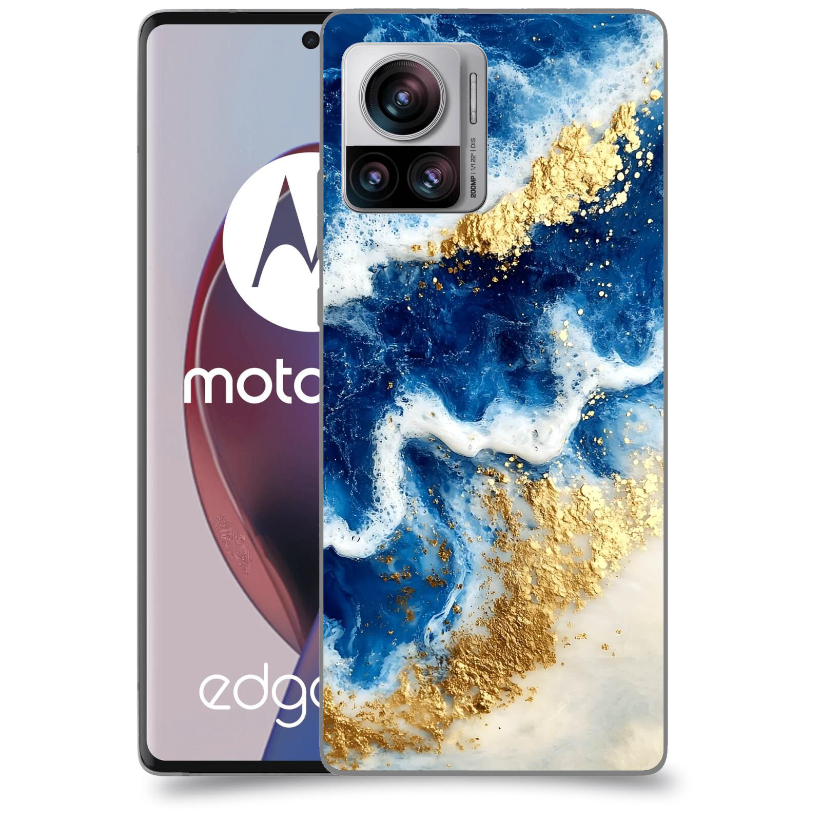 ACOVER Kryt na mobil Motorola Edge 30 Ultra - Ocean Waves I