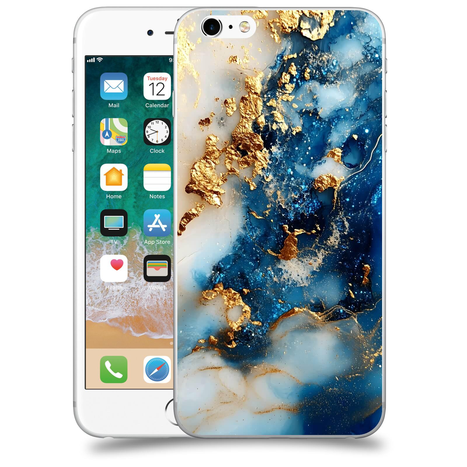 ACOVER Kryt na mobil Apple iPhone 6 Plus/6S Plus - Ocean Waves II