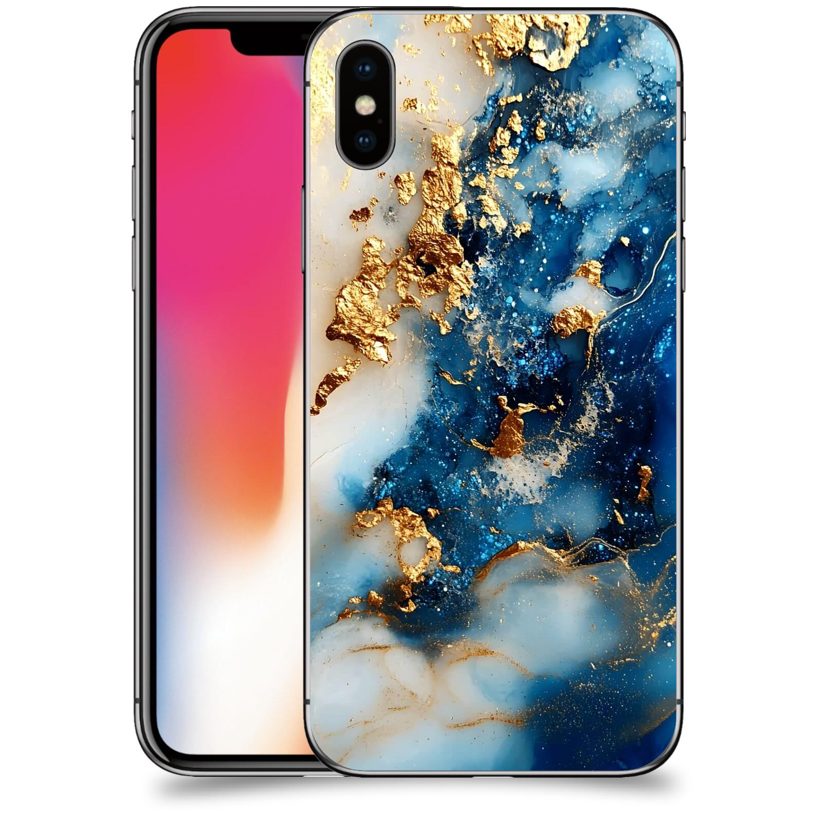 ACOVER Kryt na mobil Apple iPhone X/XS - Ocean Waves II