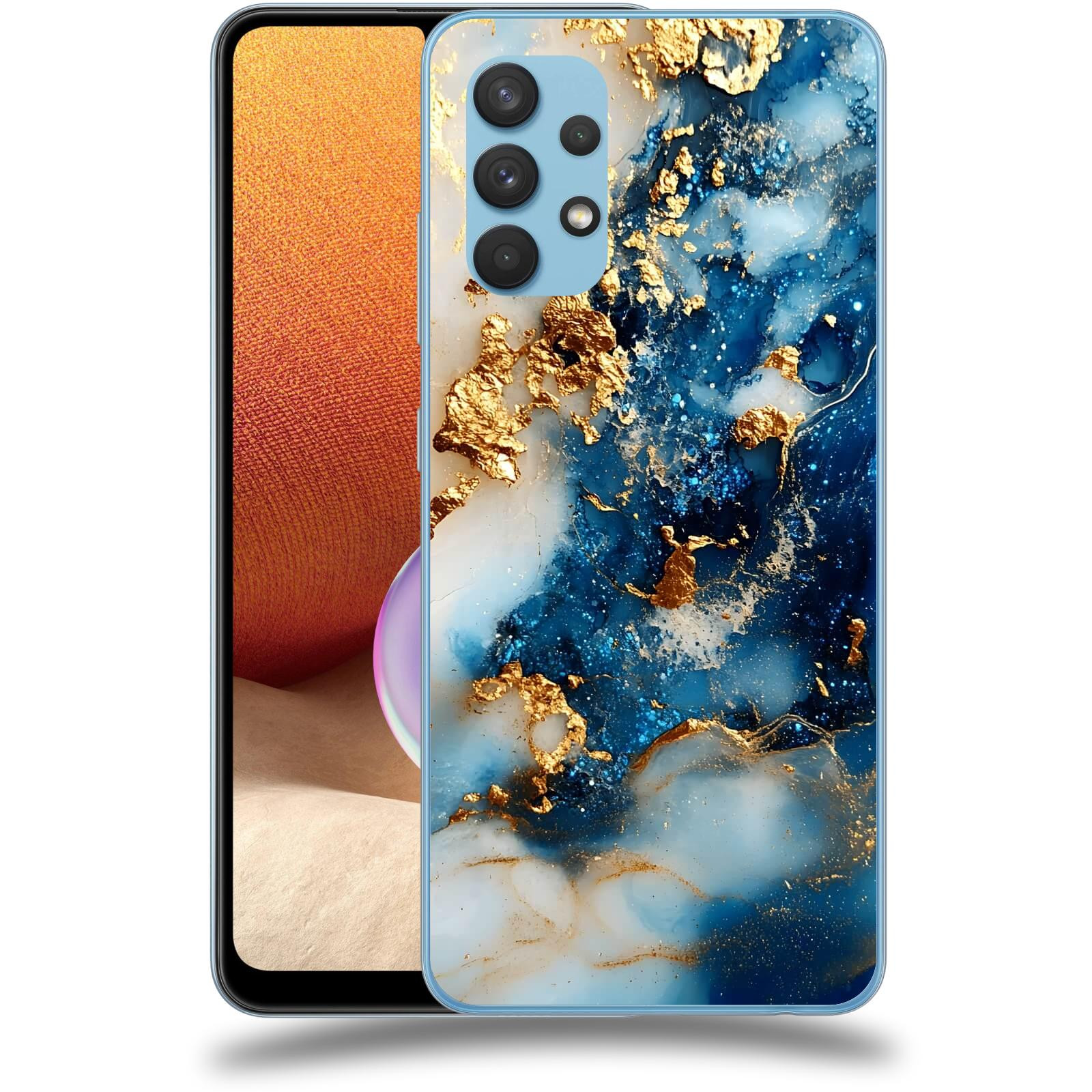 ACOVER Kryt na mobil Samsung Galaxy A32 4G SM-A325F - Ocean Waves II