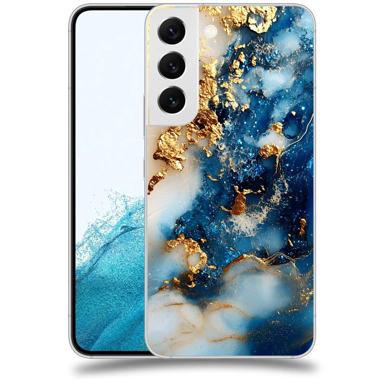ACOVER Kryt na mobil Samsung Galaxy S22 5G - Ocean Waves II