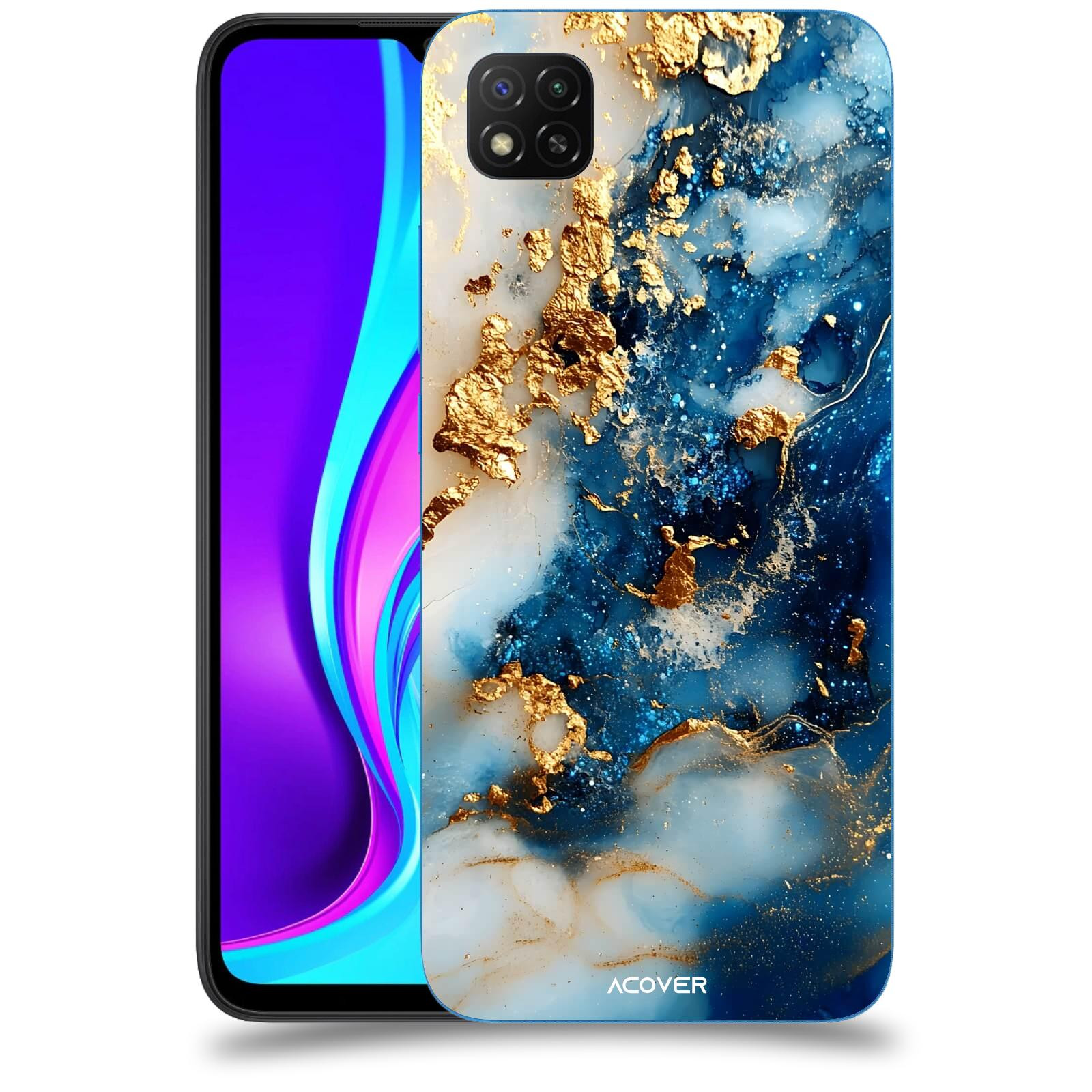 ACOVER Kryt na mobil Xiaomi Redmi 9C - Ocean Waves II