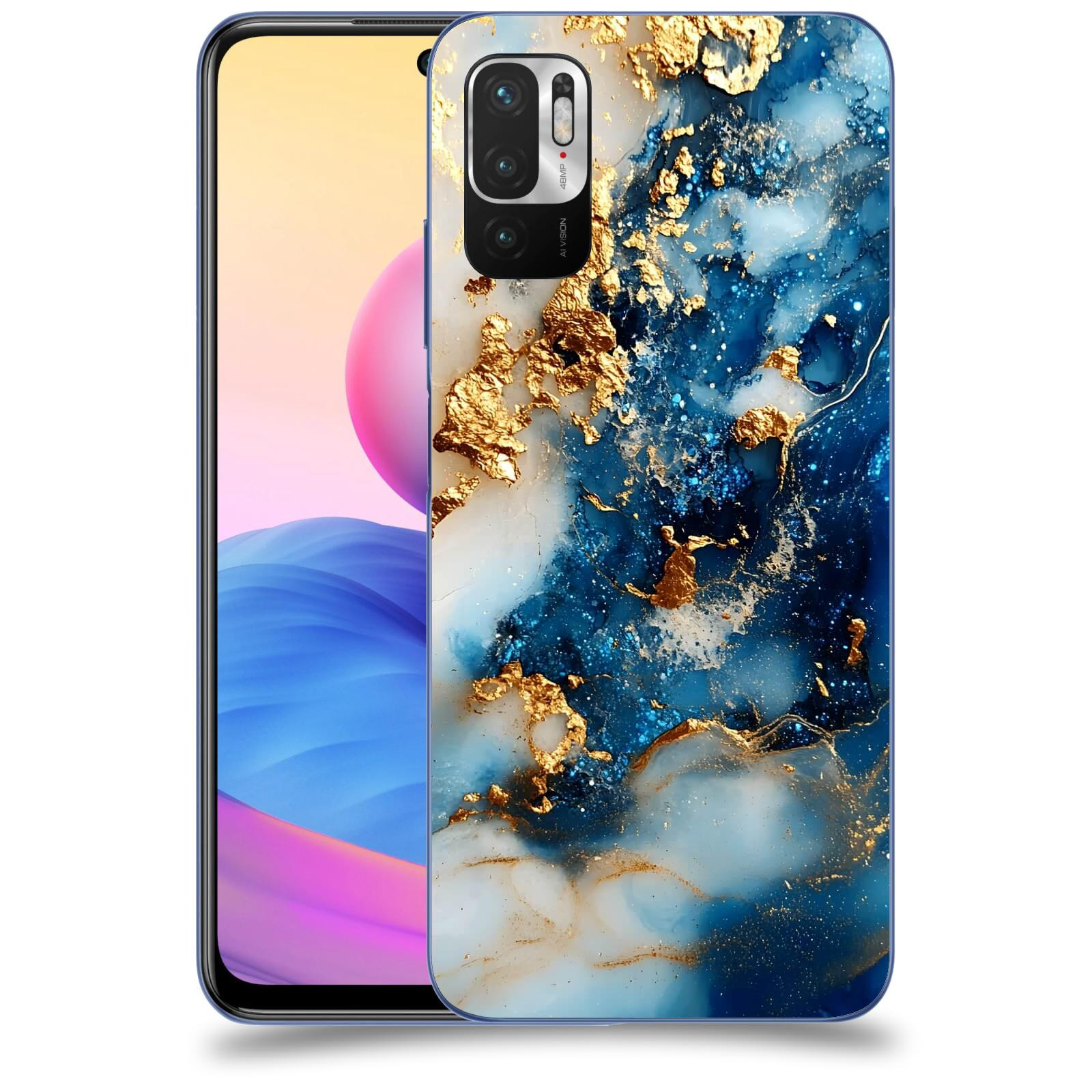 ACOVER Kryt na mobil Xiaomi Redmi Note 10 5G - Ocean Waves II