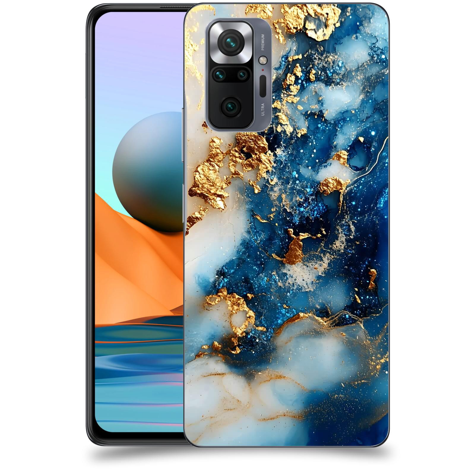 ACOVER Kryt na mobil Xiaomi Redmi Note 10 Pro - Ocean Waves II