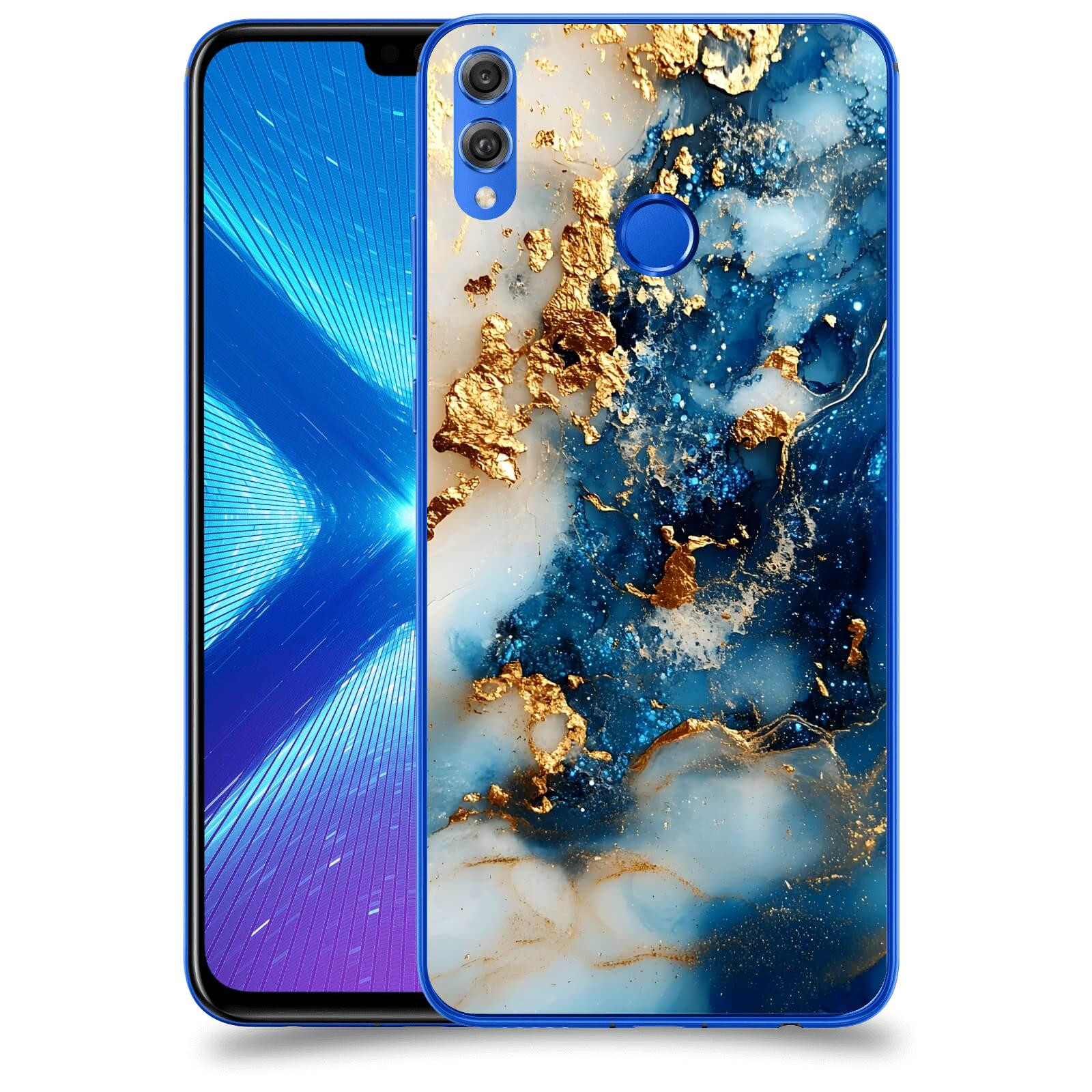 ACOVER Kryt na mobil Honor 8X - Ocean Waves II