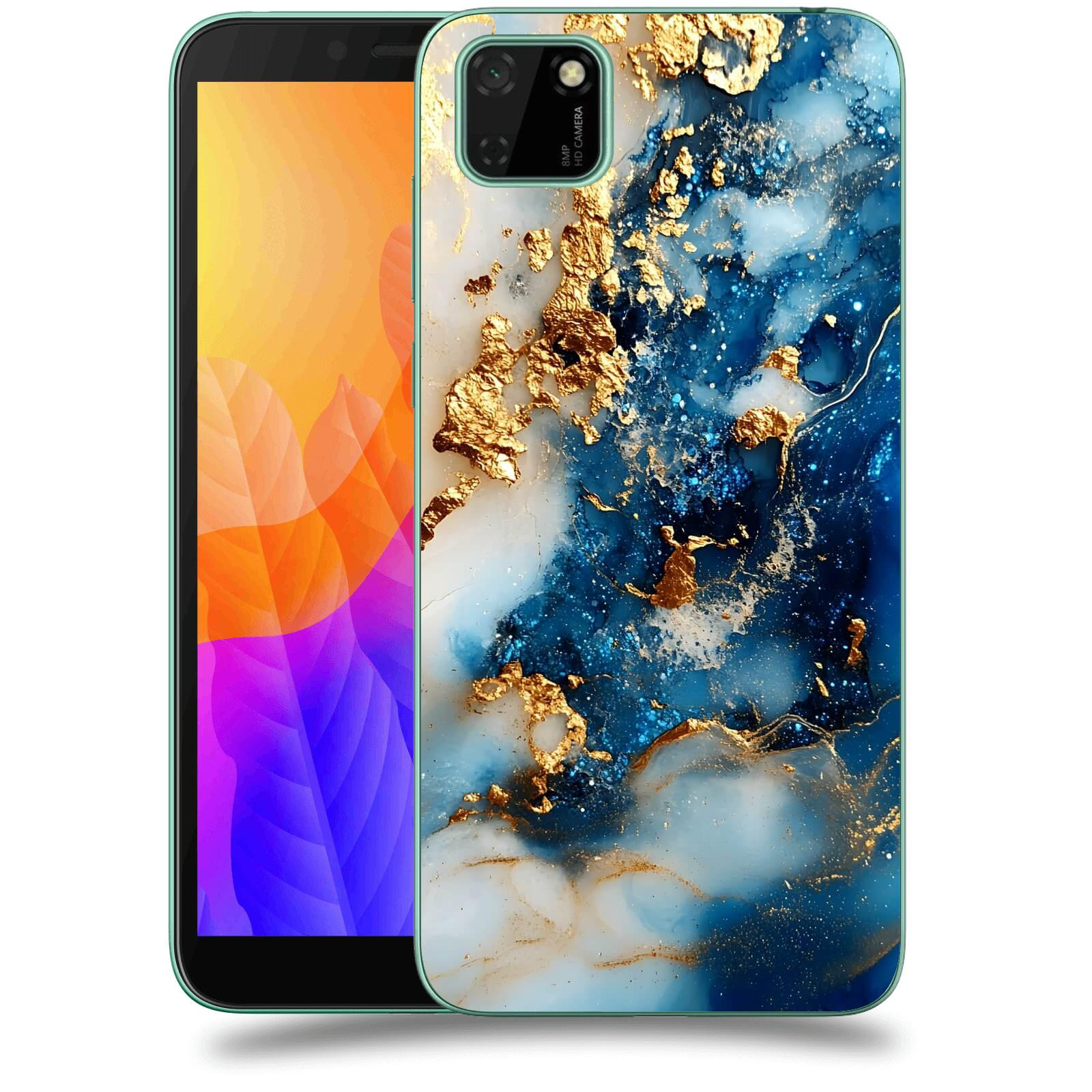 ACOVER Kryt na mobil Huawei Y5P - Ocean Waves II