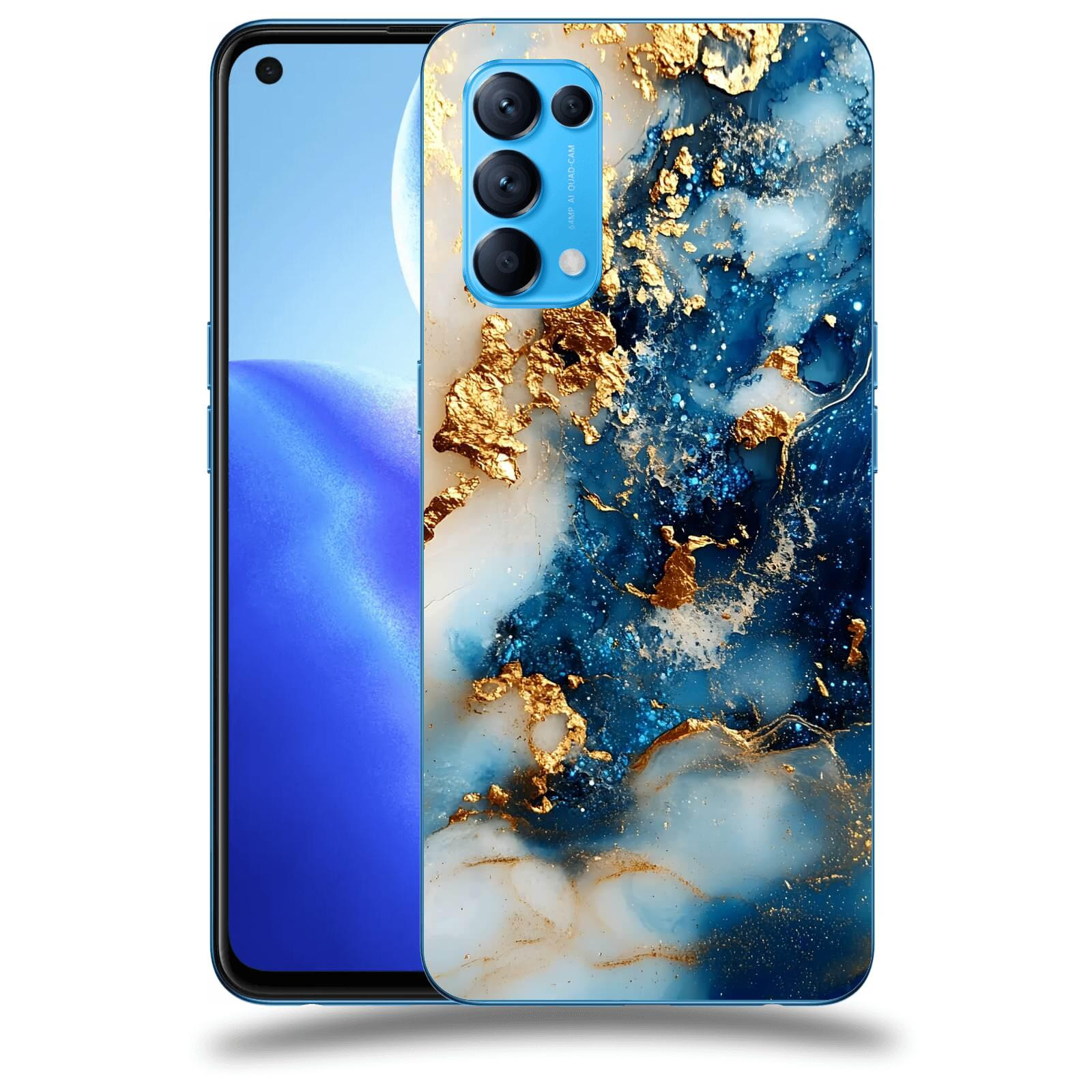 ACOVER Kryt na mobil OPPO Reno 5 5G - Ocean Waves II